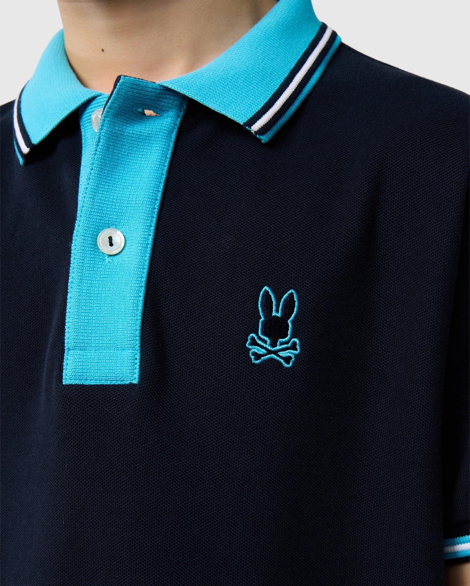 KIDS RIVIERA PIQUE POLO SHIRT - B0K640C200 Product Image