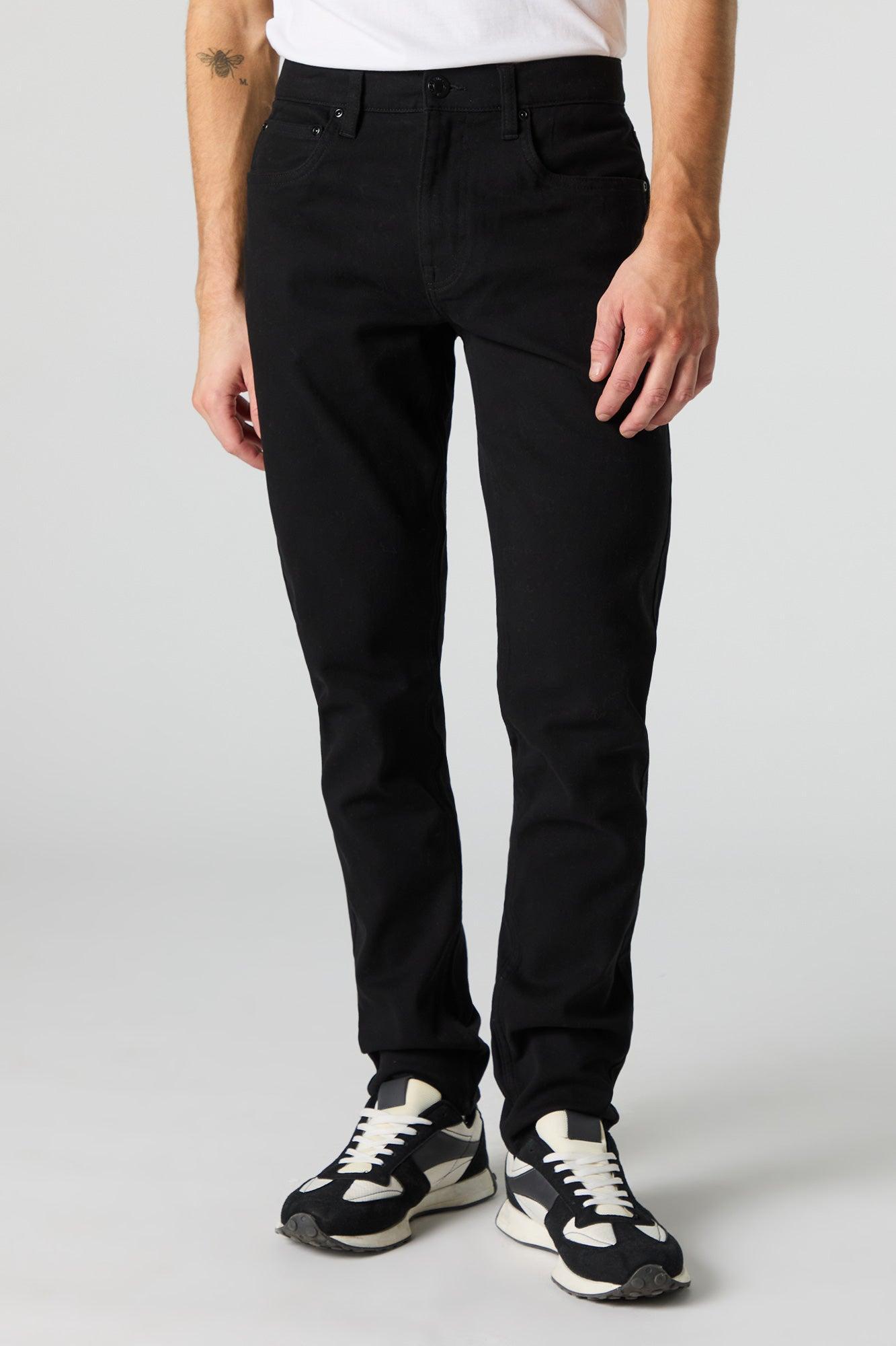 Black Wash Slim Jean Male Product Image