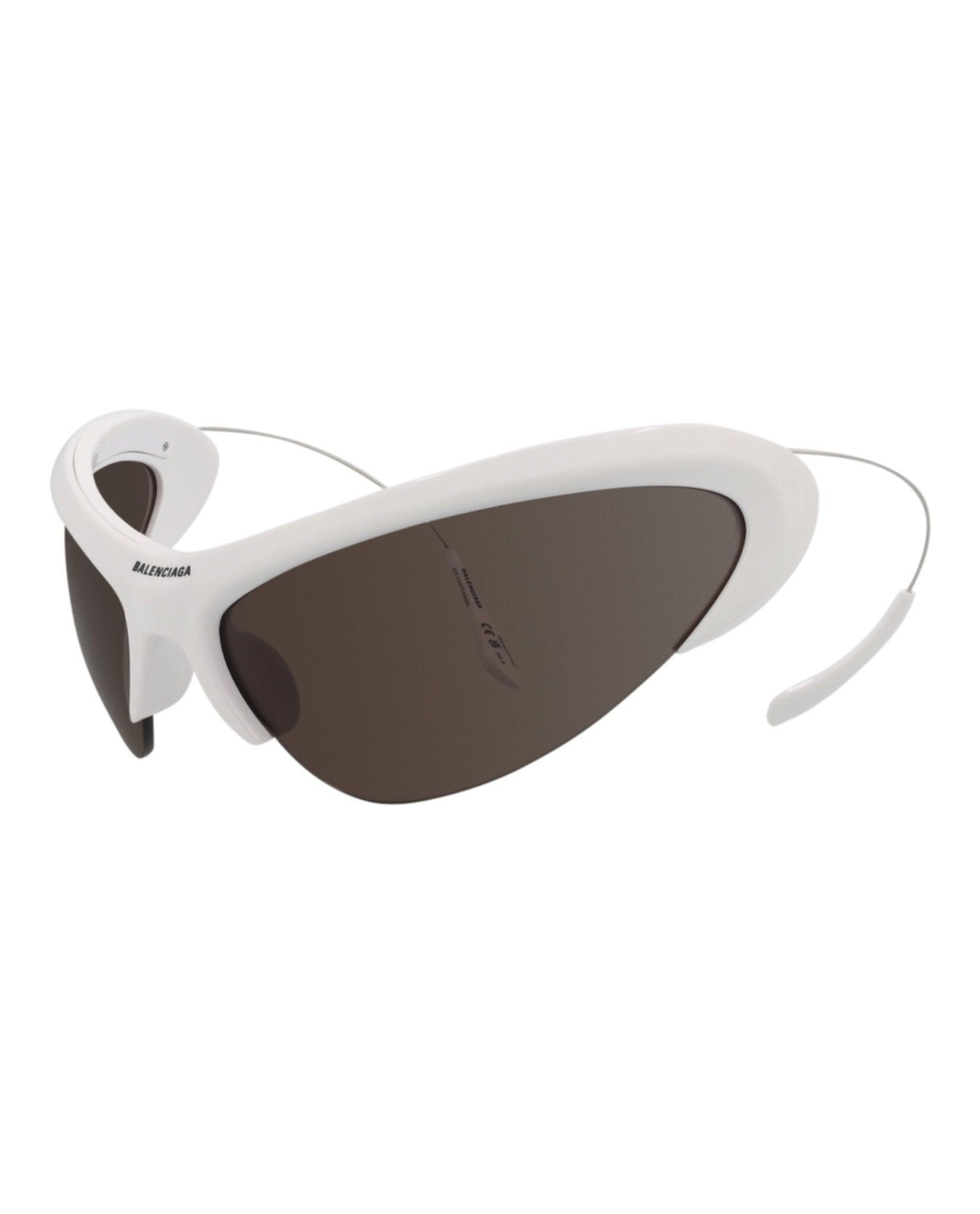 Balenciaga Shield-Frame Bio Injection Sunglasses Product Image