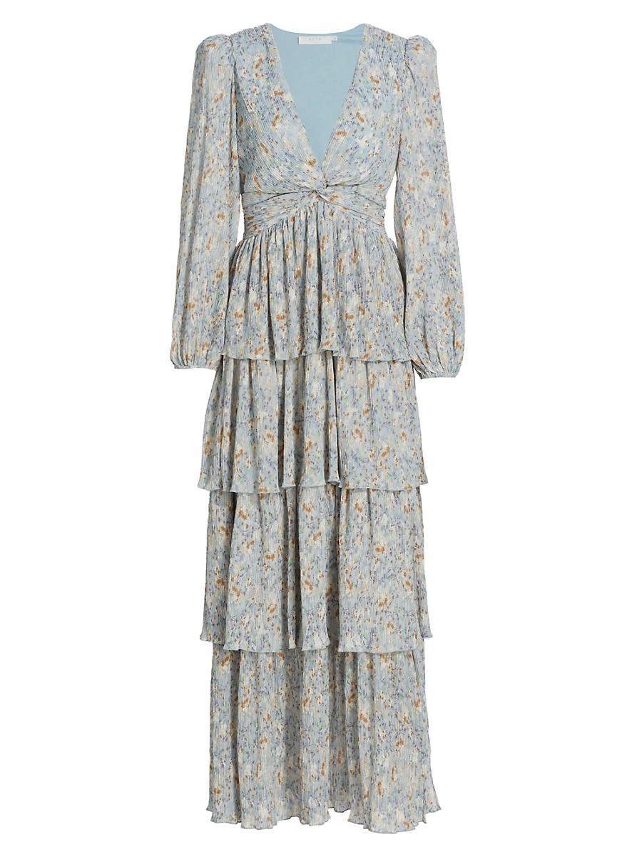 Womens Sibylla Tiered Chiffon Dress Product Image