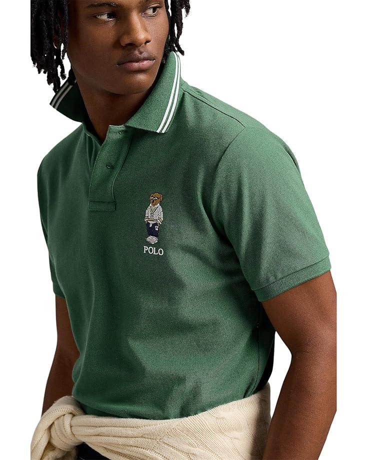 Classic Fit Polo Bear Mesh Polo Shirt Product Image