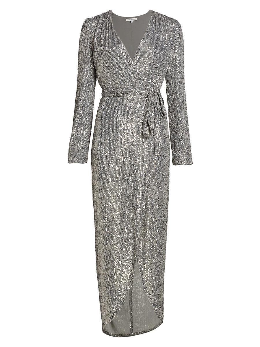Womens Falan Sequined Cocktail Dress Product Image