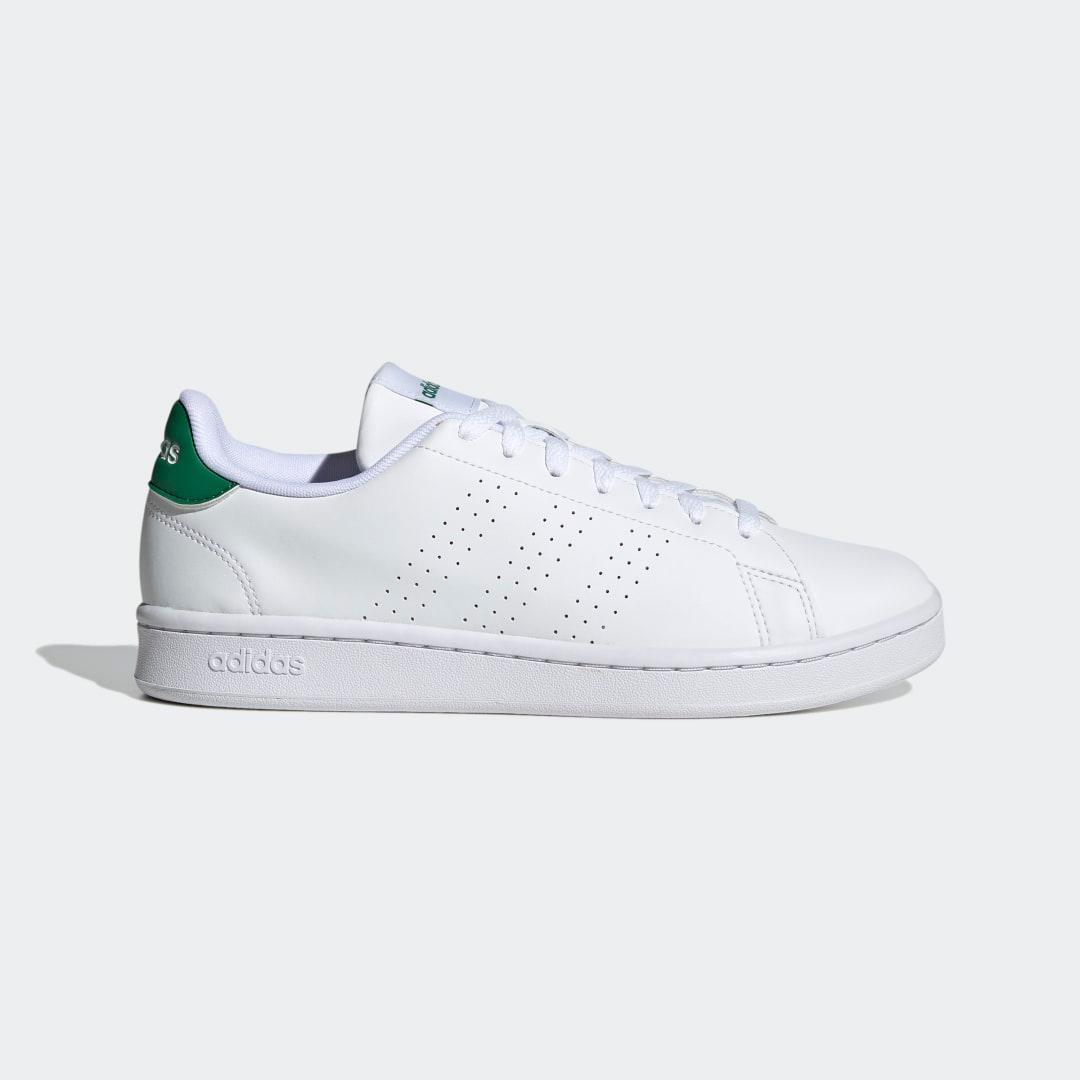 adidas Mens Advantage Casual Sneakers from Finish Line - White Product Image