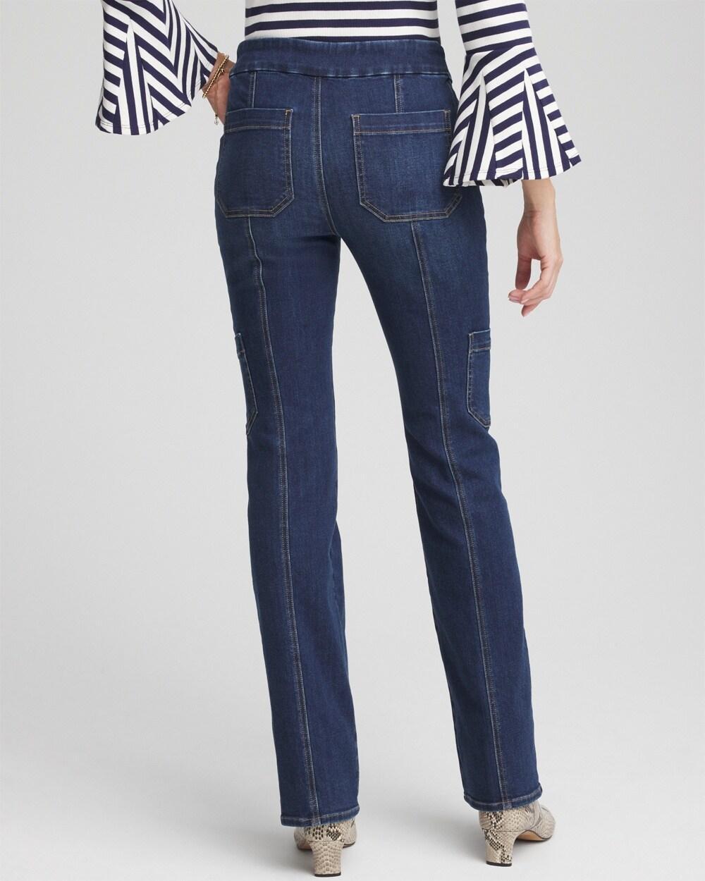 Pull-On Utility Jeans Product Image