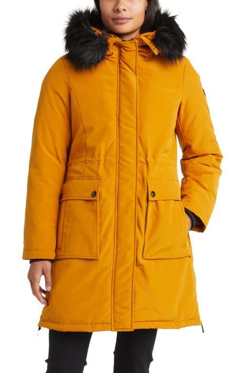 Womens Hooded Parka Coat Product Image