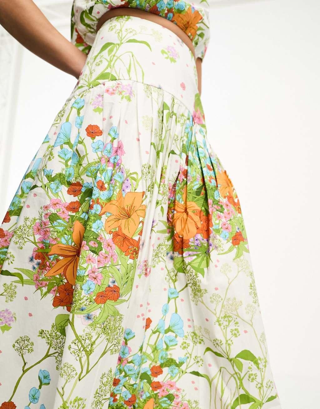 & Other Stories volume maxi skirt Product Image