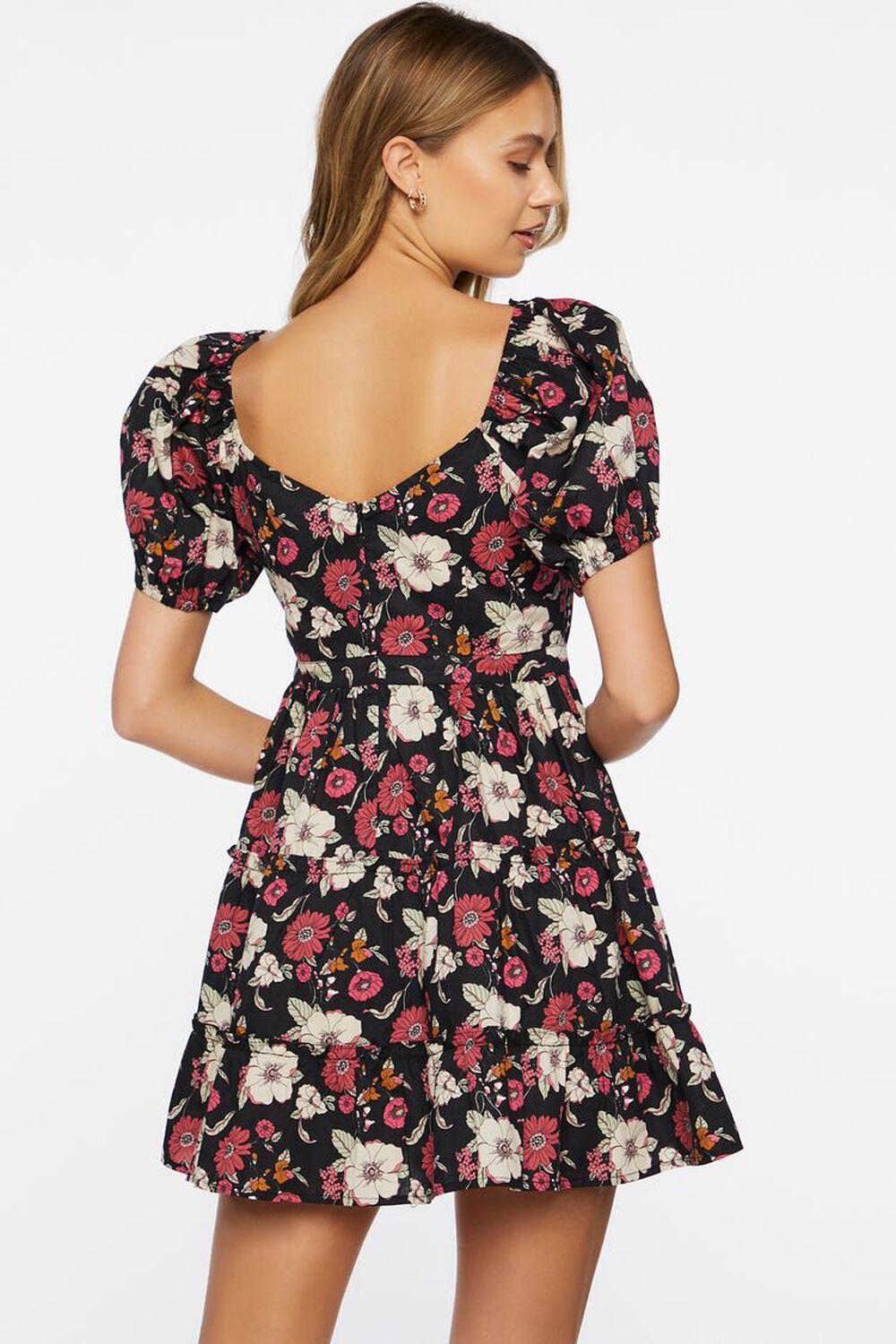 Floral Print Mini Dress | Forever 21 Product Image
