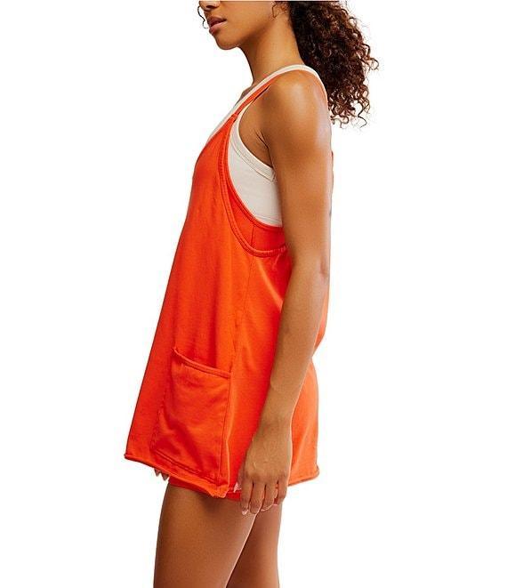 FP Movement Hot Shot V-Neck Sleeveless Patch Pocket Mini Dress Product Image