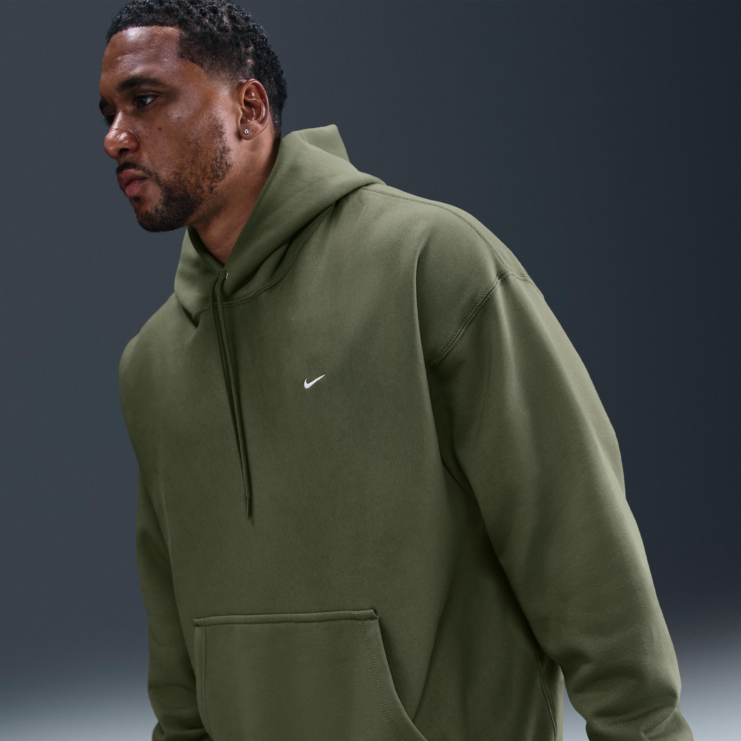 Nike Men's Solo Swoosh Pullover Hoodie Product Image