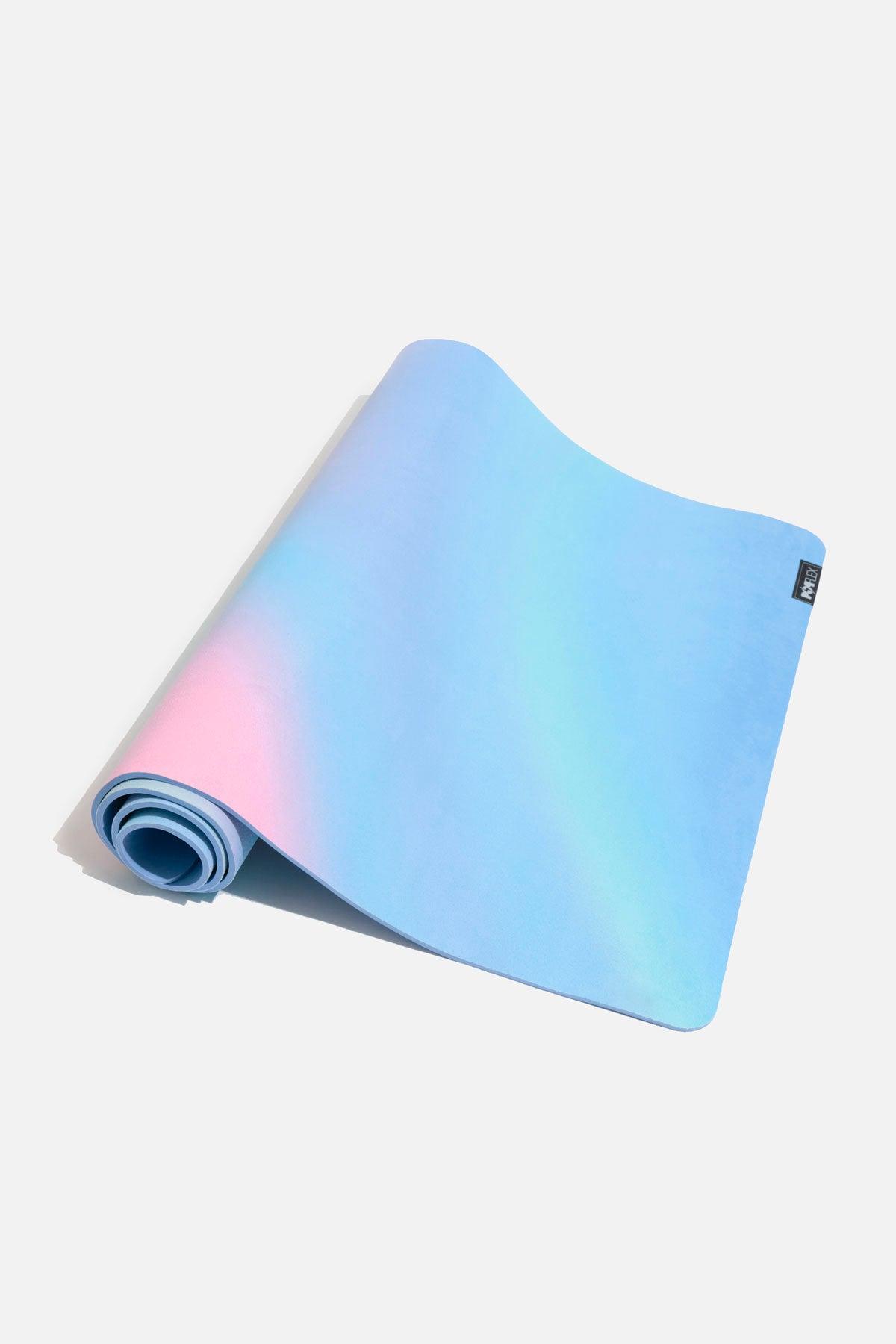 Super Wide 32” Vegan Suede Yoga Mat - Holographic Product Image