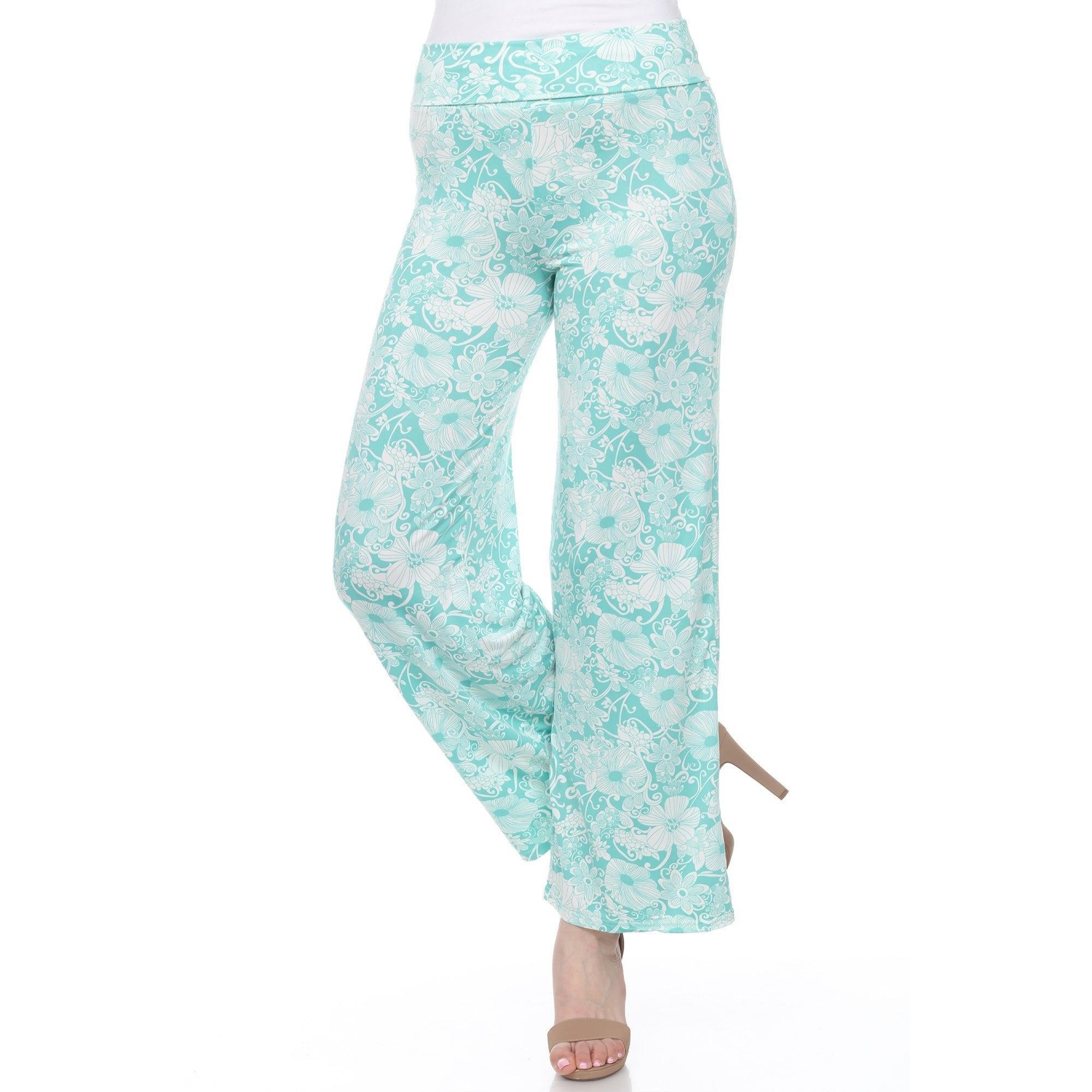 Floral Paisley Palazzo Pants Product Image