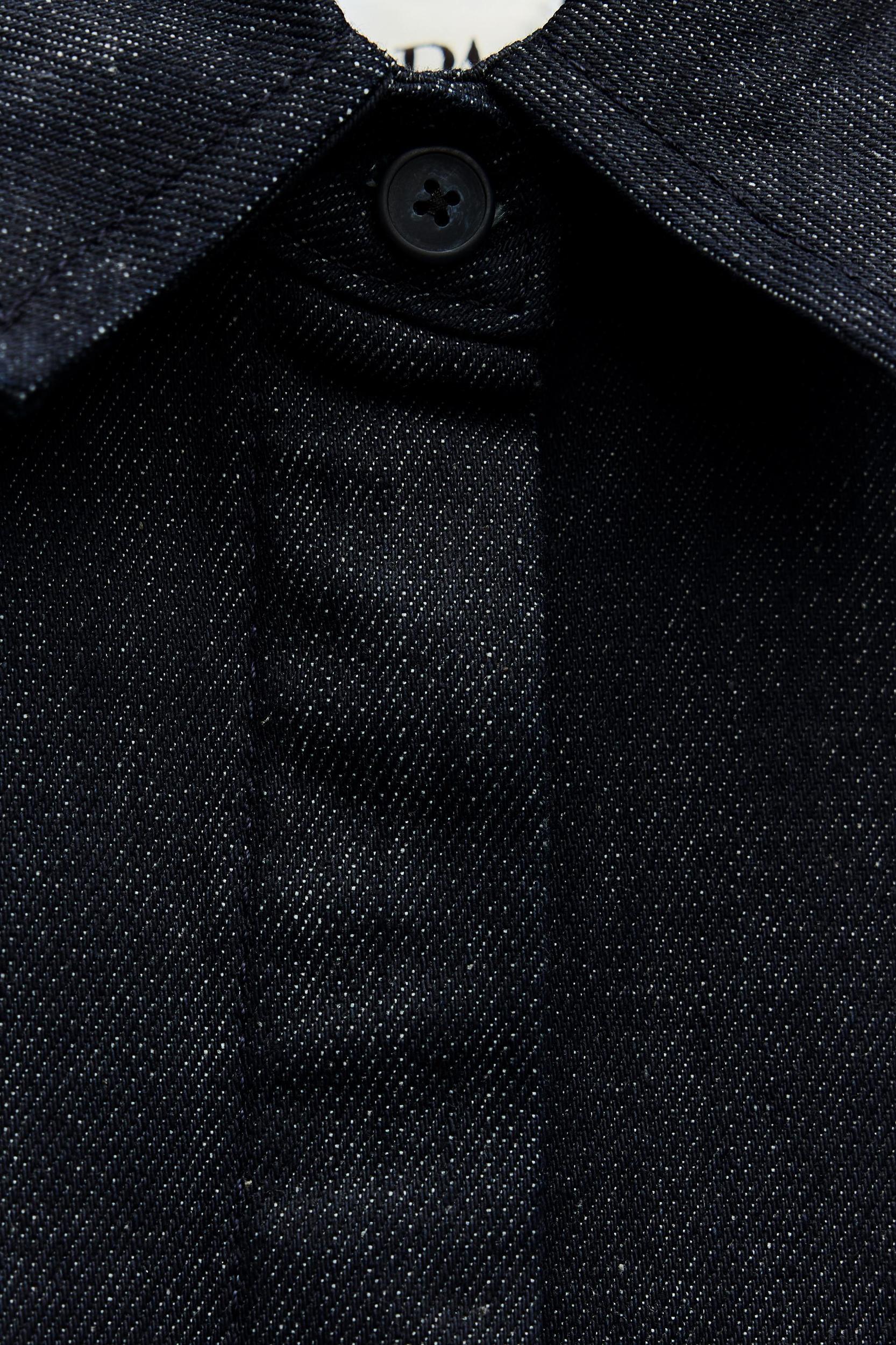 DENIM OVERSHIRT ZW COLLECTION Product Image