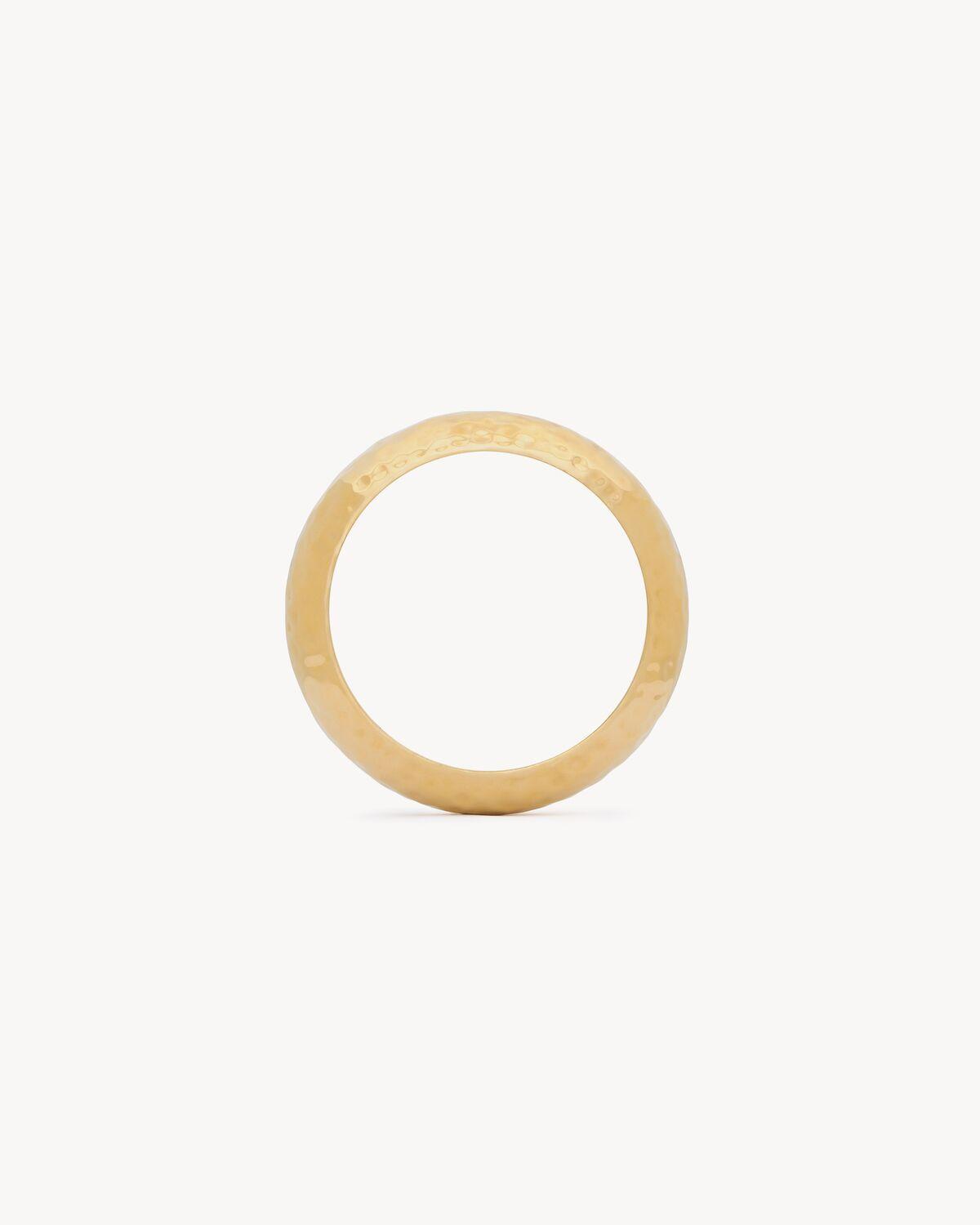 hammered bangle in metal Product Image