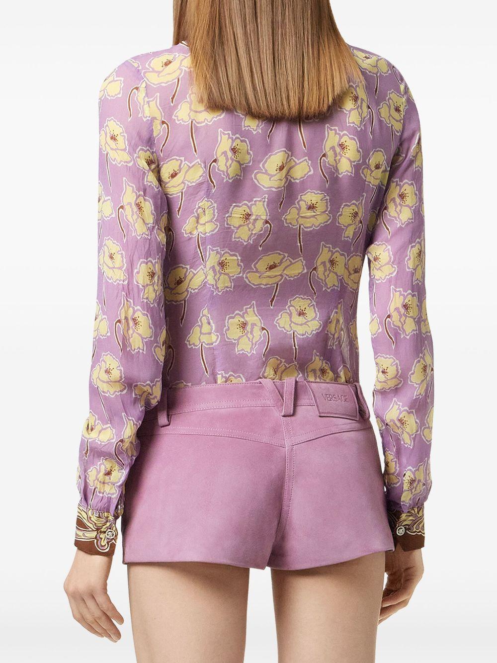 Poppies foulard shirt Product Image
