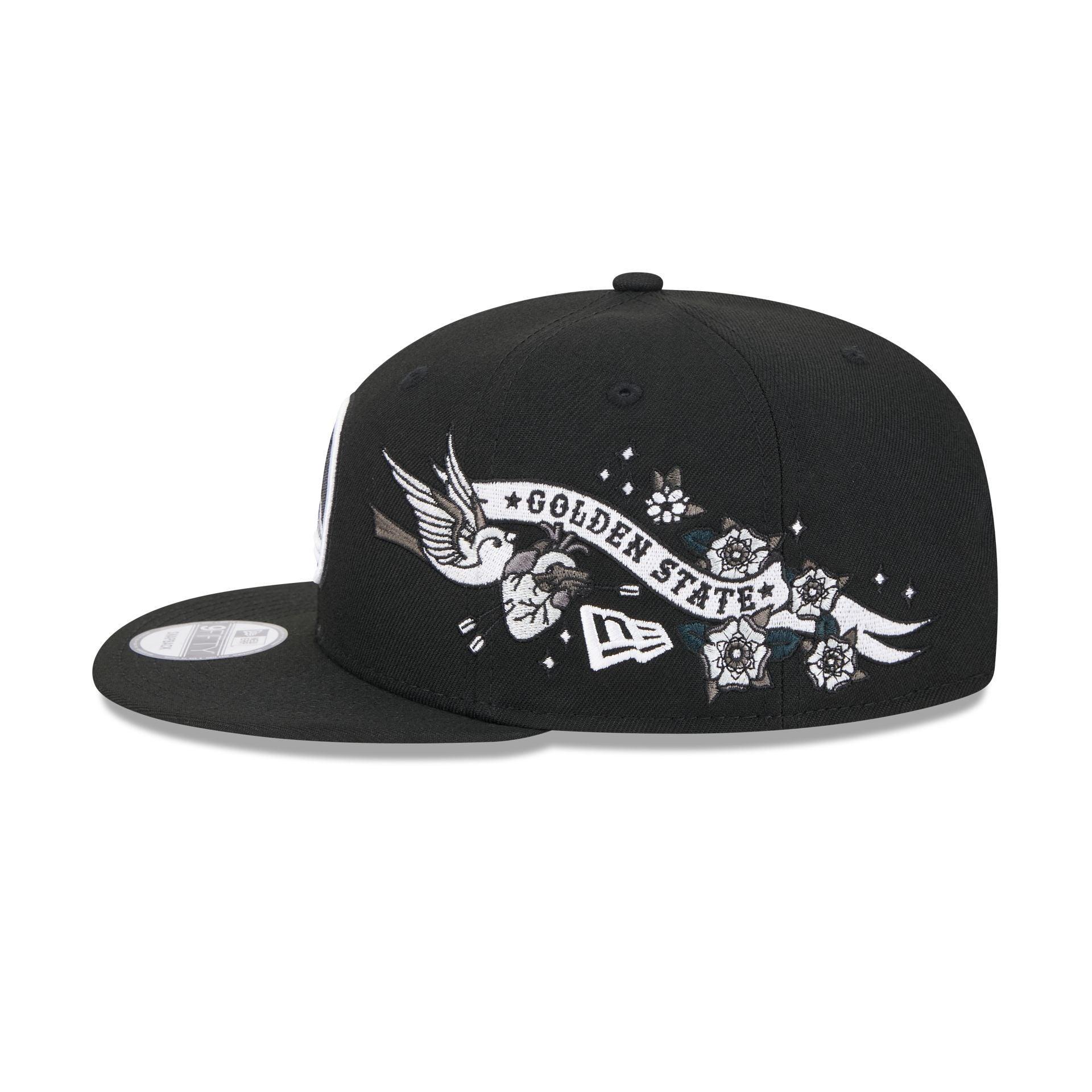 Miami Heat Throwback Display 9FIFTY Snapback Hat Male Product Image