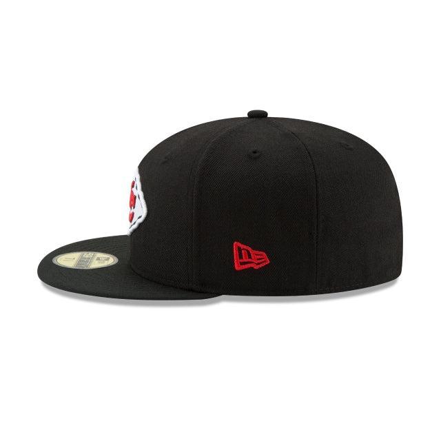 Los Angeles Angels 2024 Clubhouse Black 59FIFTY Fitted Hat Male Product Image