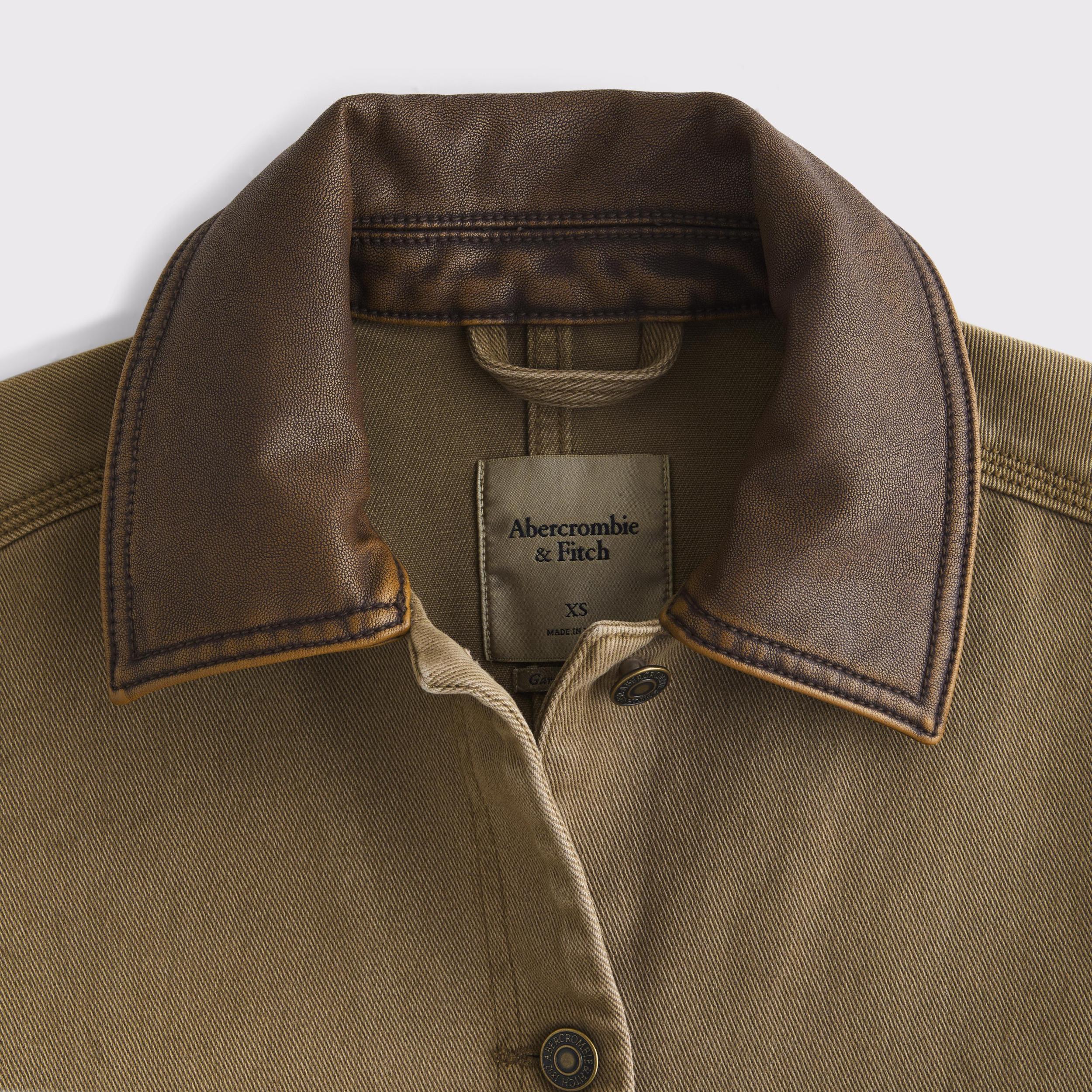 Short Twill Barn Jacket Product Image