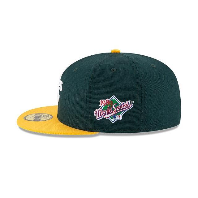 Athletics World Series Side Patch 59FIFTY Fitted Hat Male Product Image