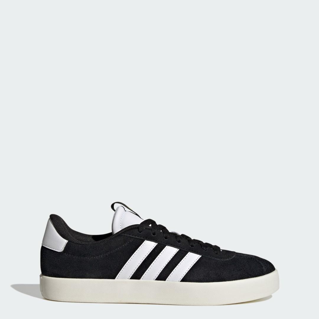 adidas VL Court 3.0 Shoes Core Black M 6.5 / W 7.5 Womens Product Image
