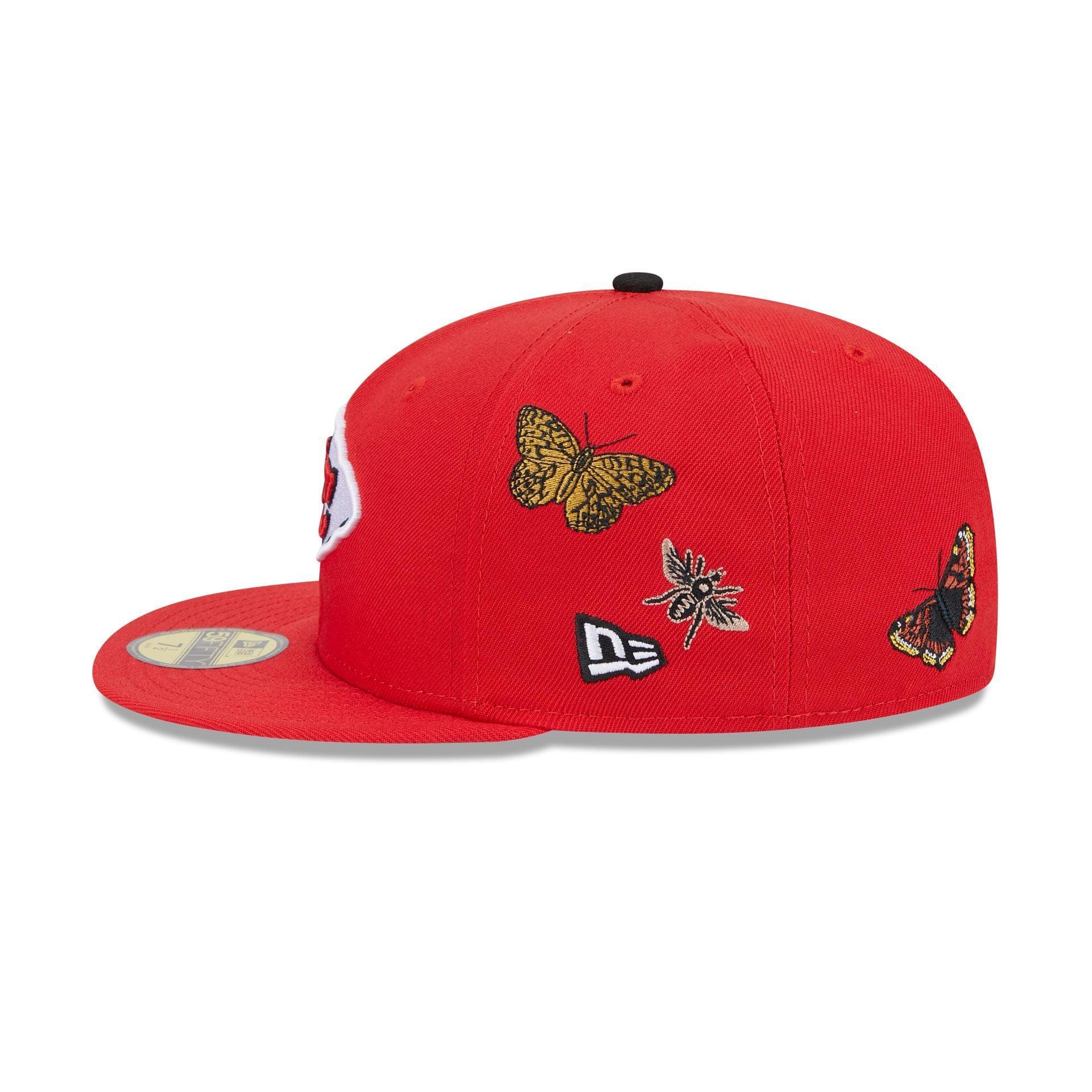 Los Angeles Lakers Script Sided 59FIFTY Fitted Hat Male Product Image