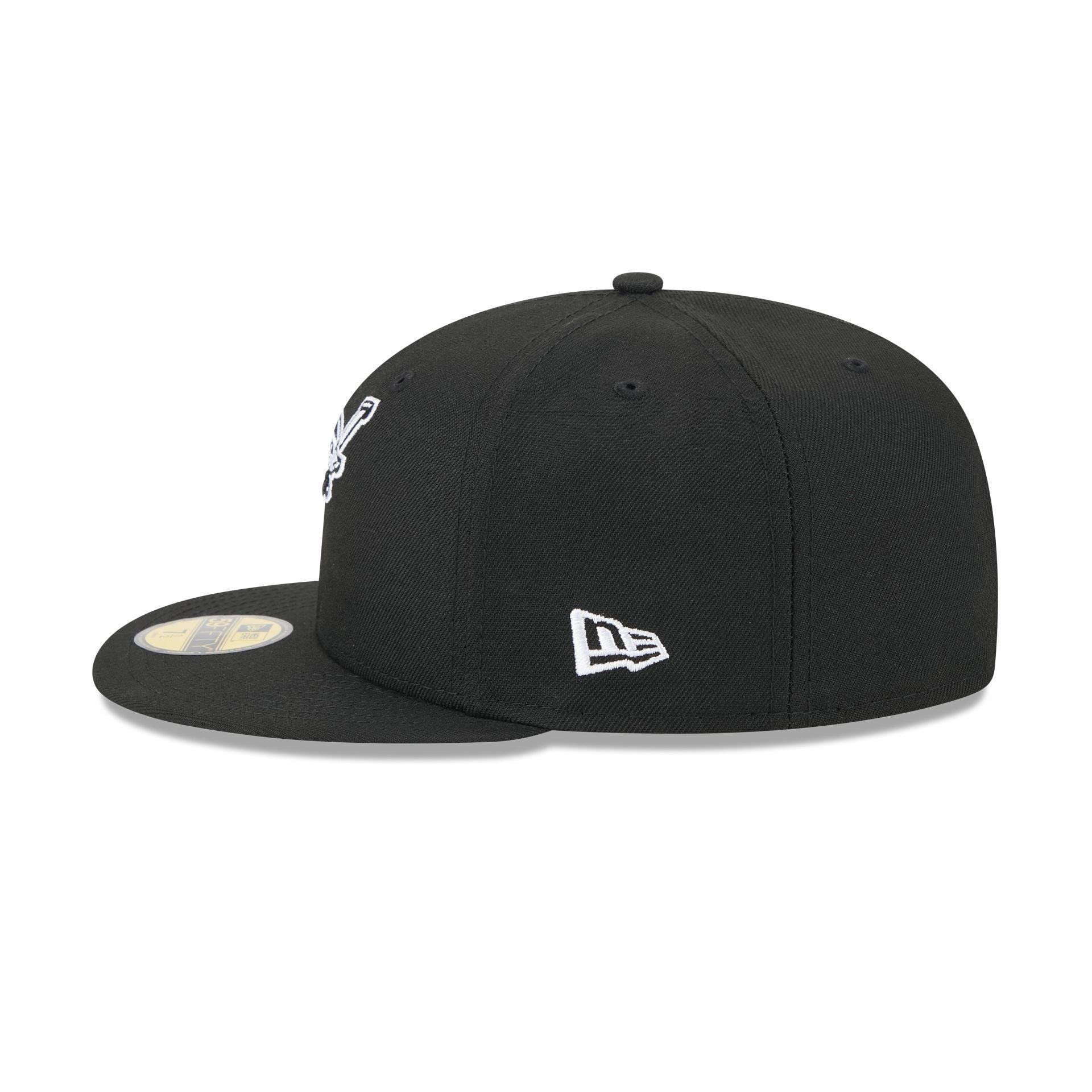 Detroit Lions Black On Black 9FIFTY Snapback Hat Male Product Image