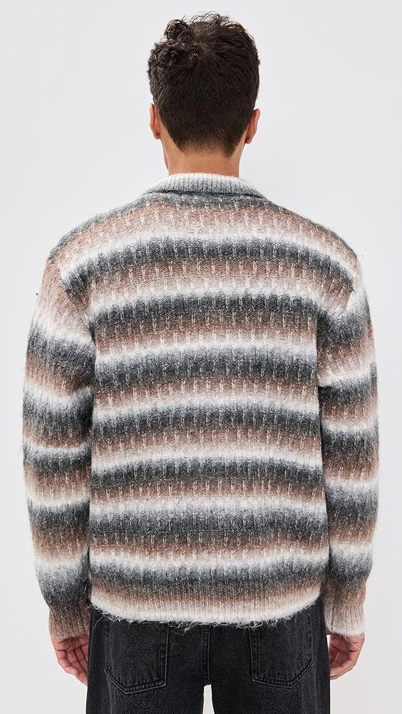 Obey Reggie Zip Up Cardigan | Shopbop Product Image