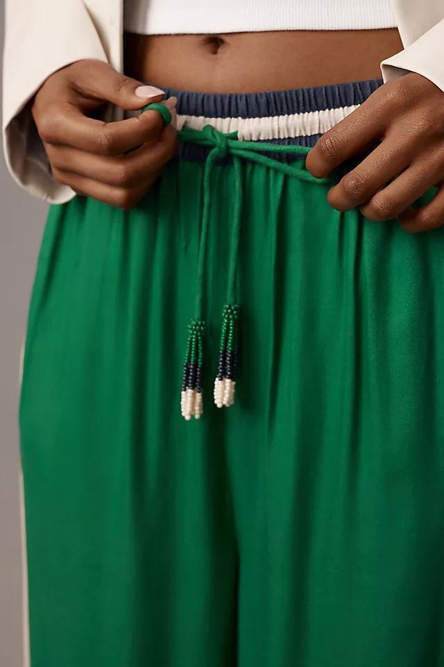 Farm Rio x Anthropologie Twill Trackpants Product Image