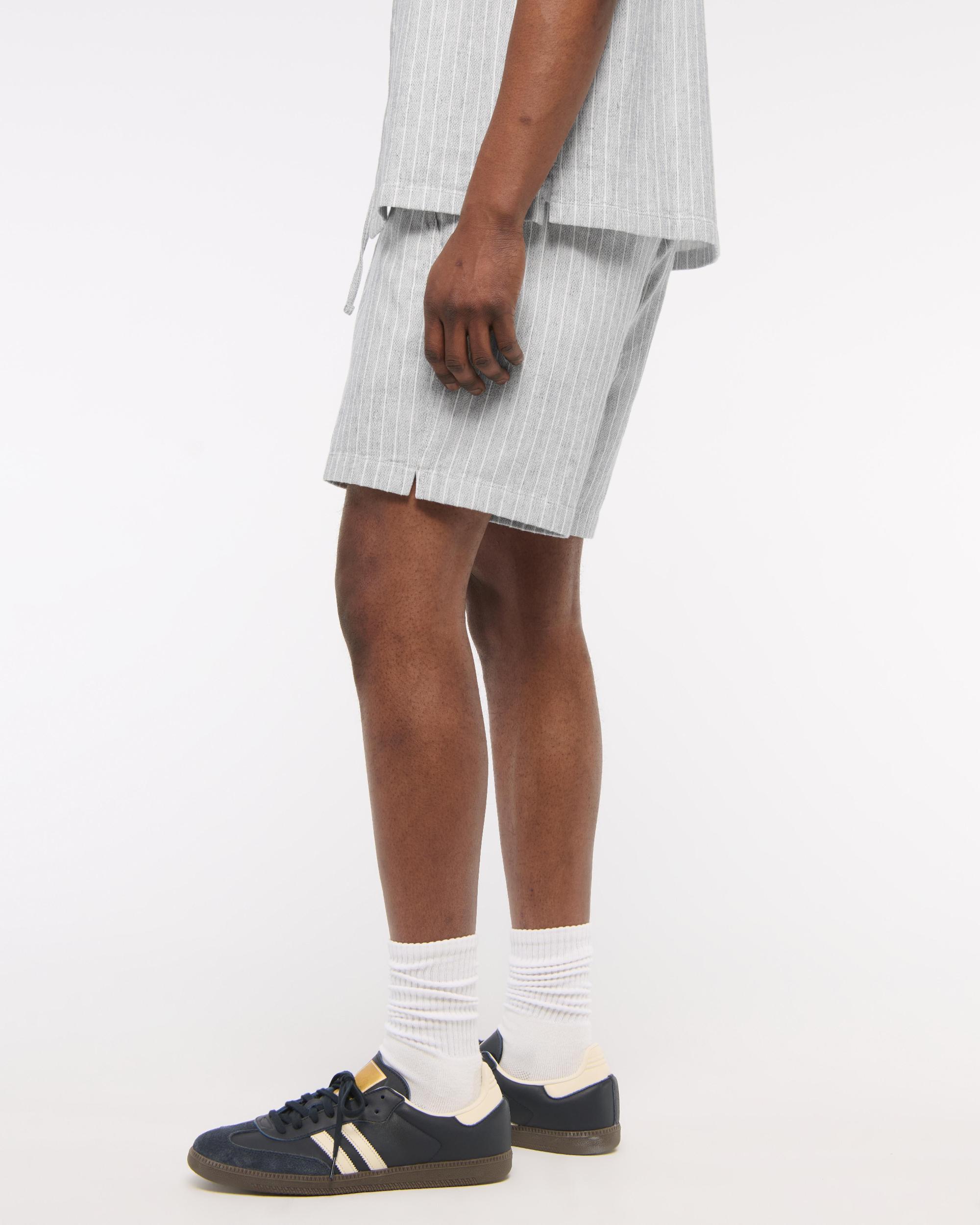 Cotton Texture Pull-On Short Product Image