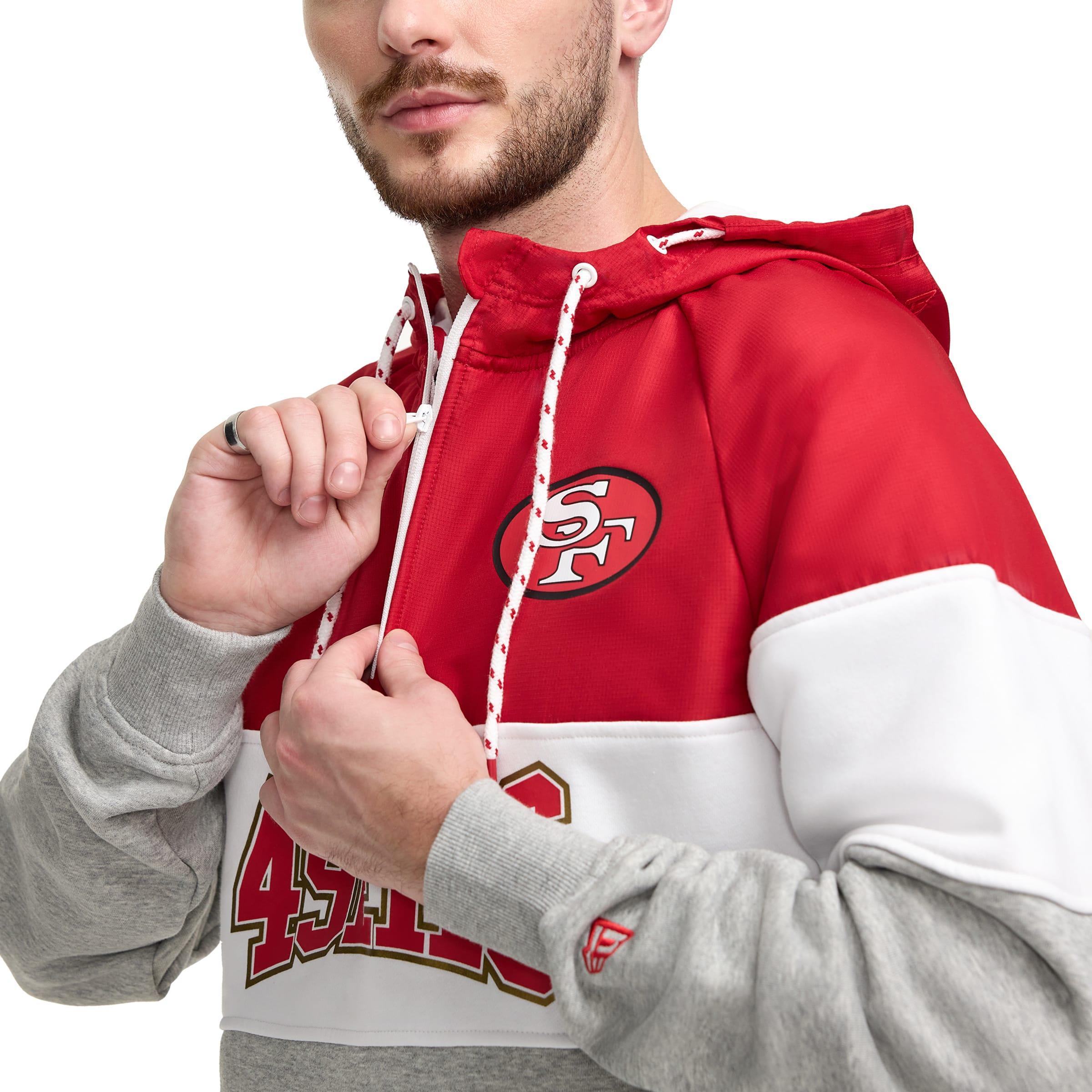 Philadelphia Flyers Throwback Color Block Hoodie Male Product Image