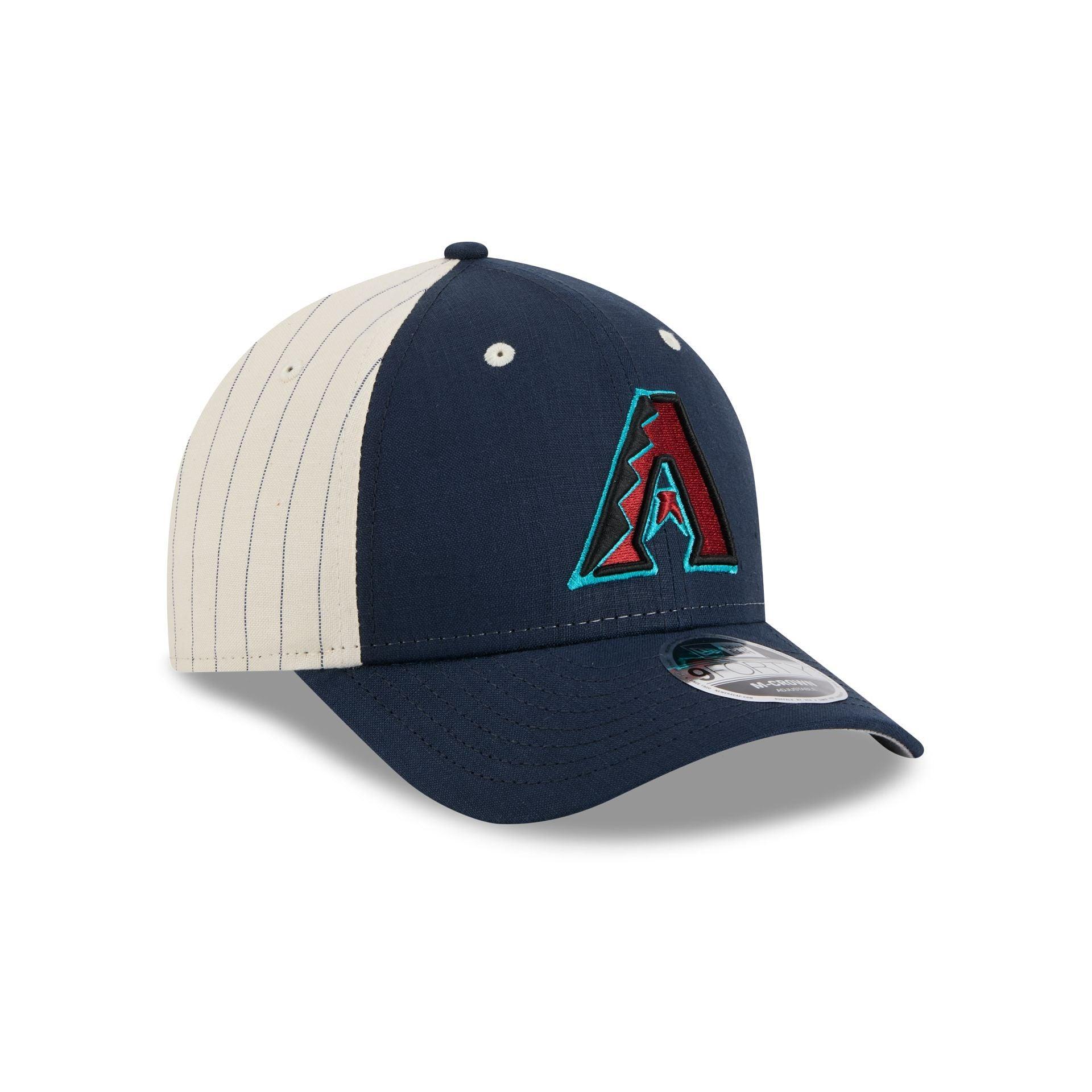 Arizona Diamondbacks Linen 9FORTY M-Crown Snapback Hat Male Product Image