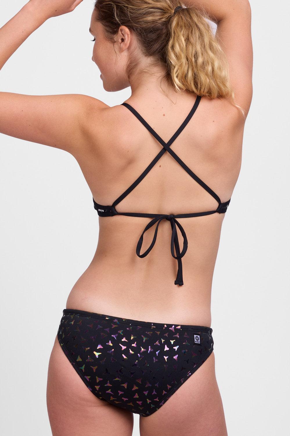 Andy Bikini Bottom - Metallic Shark Tooth Female Product Image