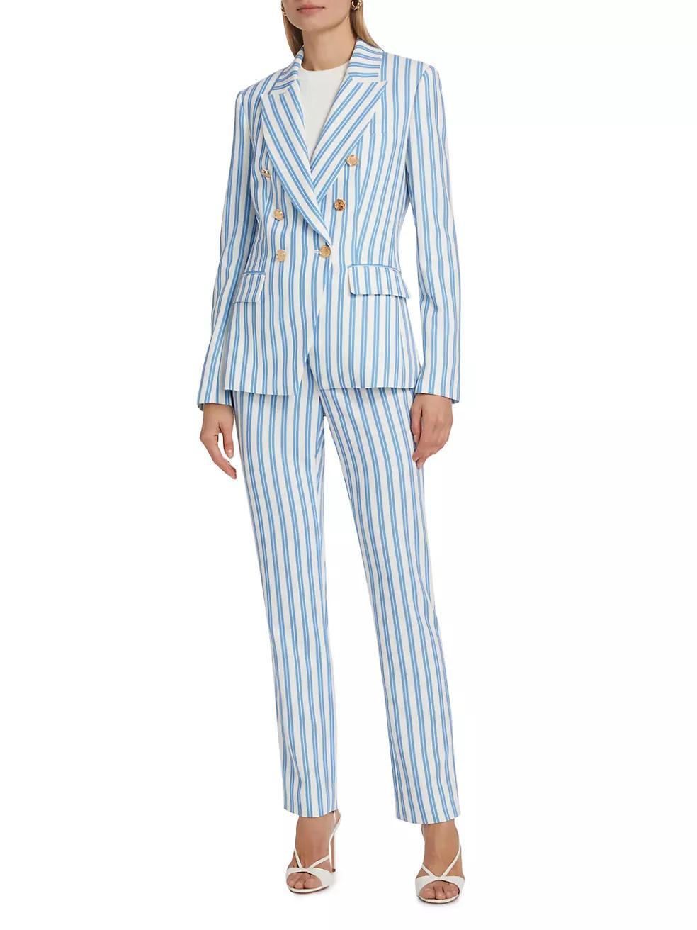 Eden Cigarette Striped Pants Product Image