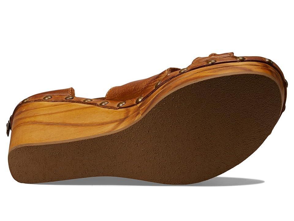 Bed Stu Princess Studded Leather Platform Wedge Sandals Product Image