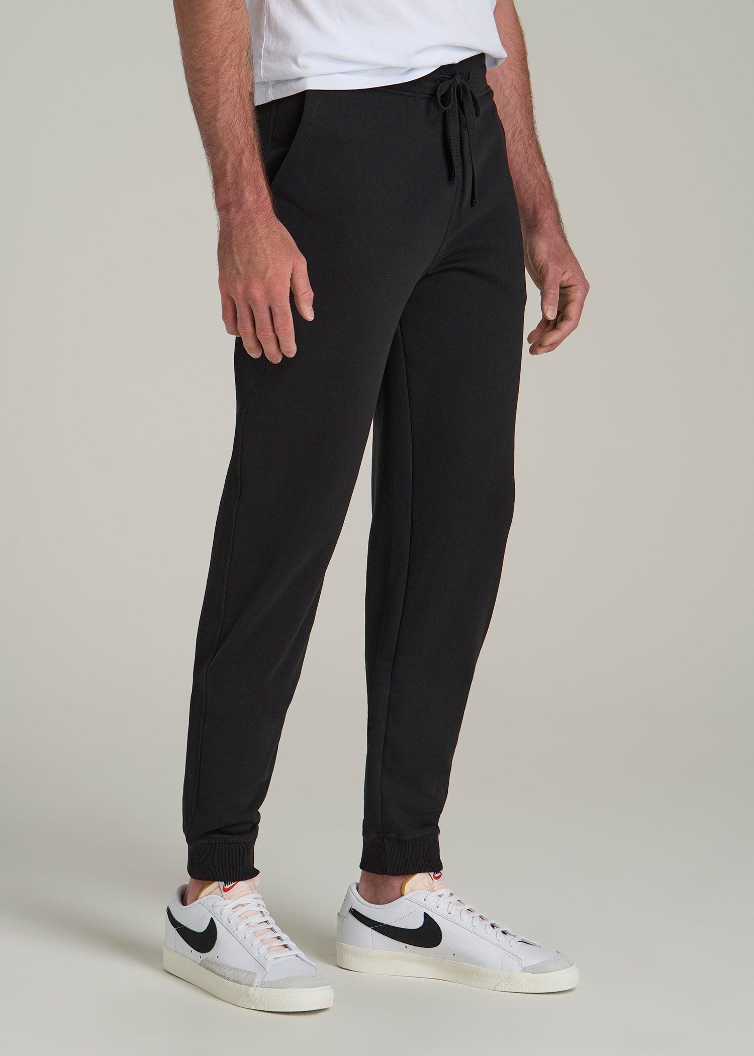 Wearever 2.0 Fleece Joggers for Tall Men in Black Product Image