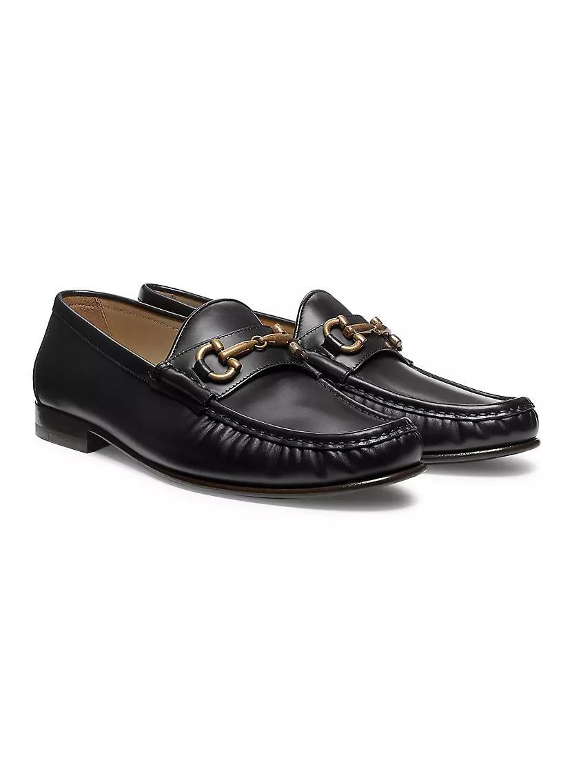 Leather Link Loafers Product Image