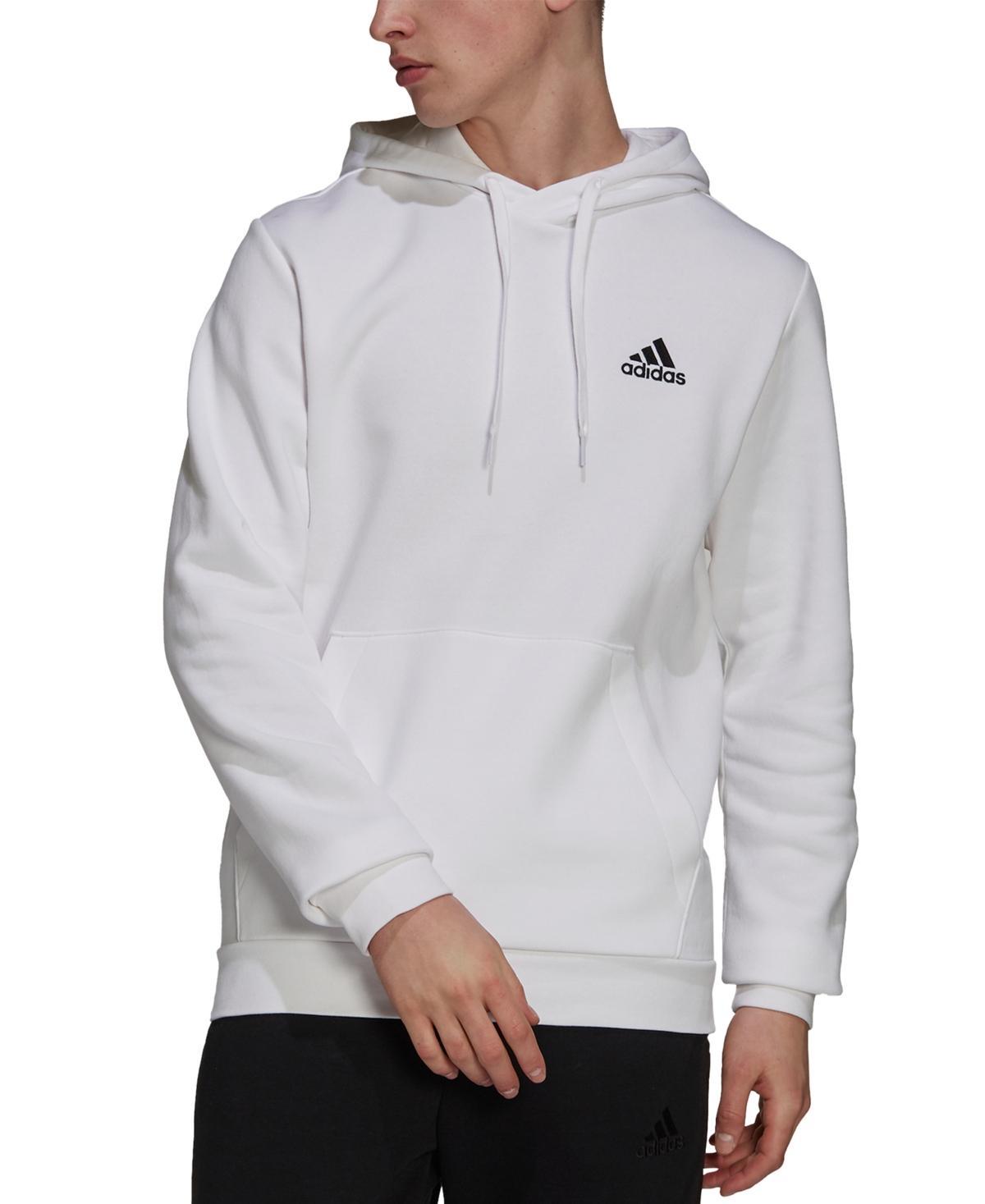 Mens adidas Feel Cozy Pullover Fleece Hoodie Product Image