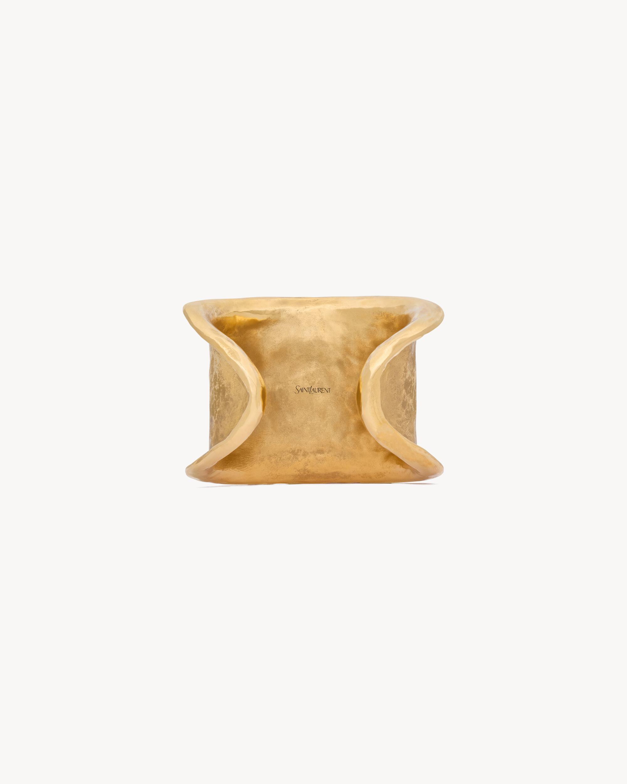 petal cuff in resin and metal Product Image