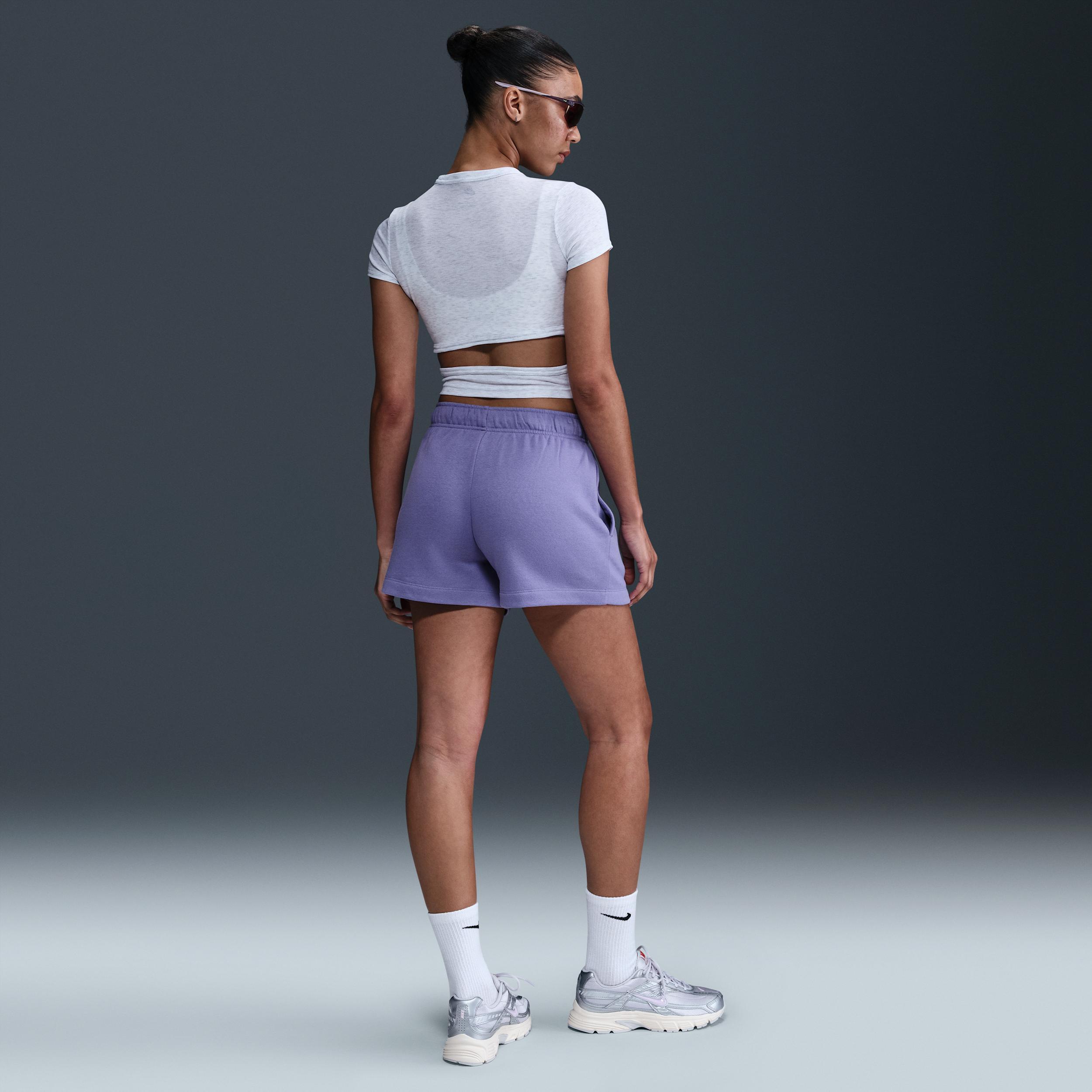 Women's Nike Sportswear Club Fleece Mid-Rise Shorts Product Image