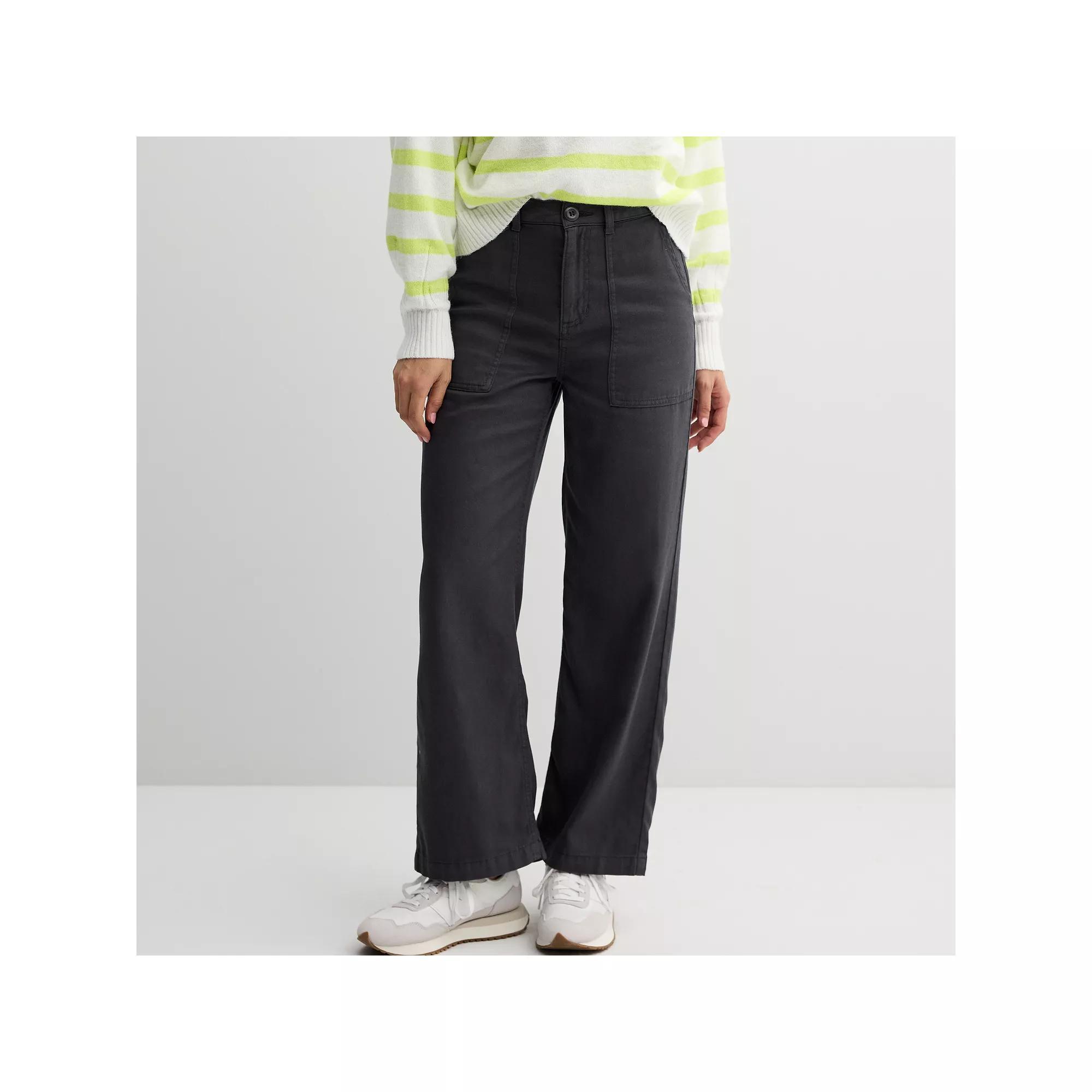 Womens Sonoma Goods For Life Wide Leg Pants Product Image