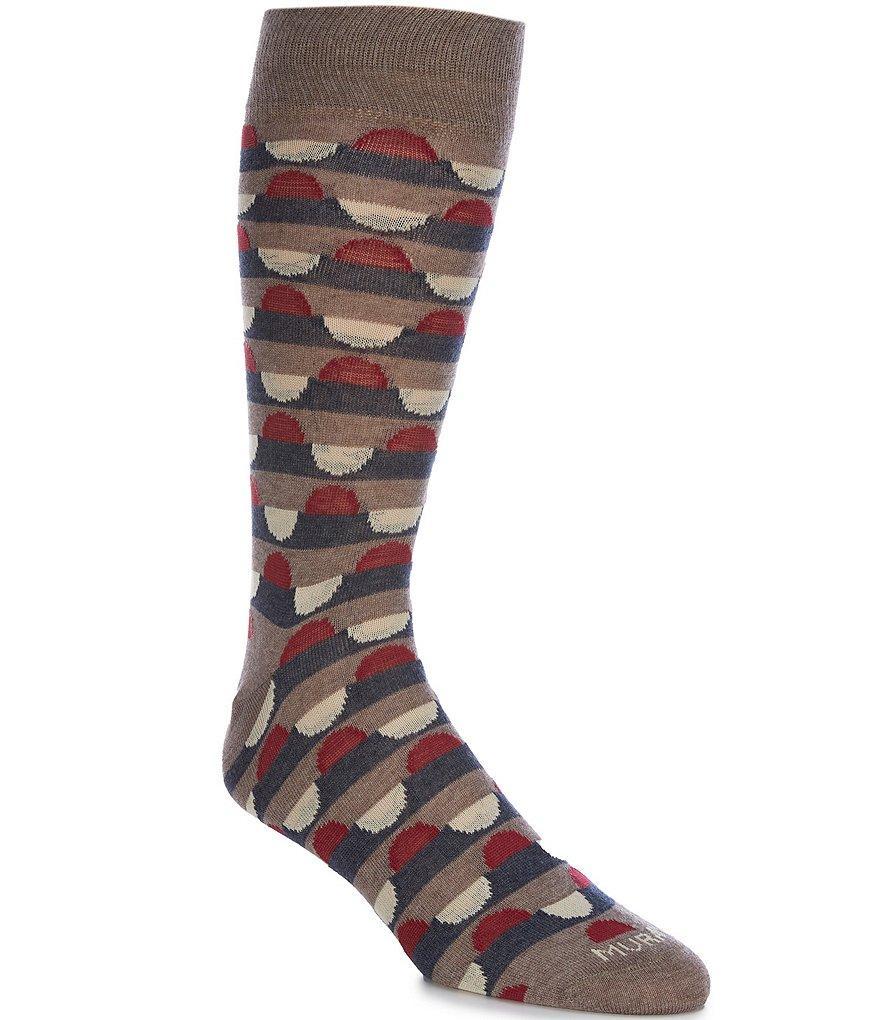 Cremieux Big & Tall Dotted Crew Dress Socks Product Image