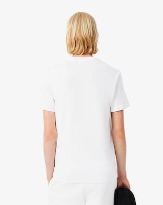 Lacoste Trim Cotton Jersey T-shirt Product Image