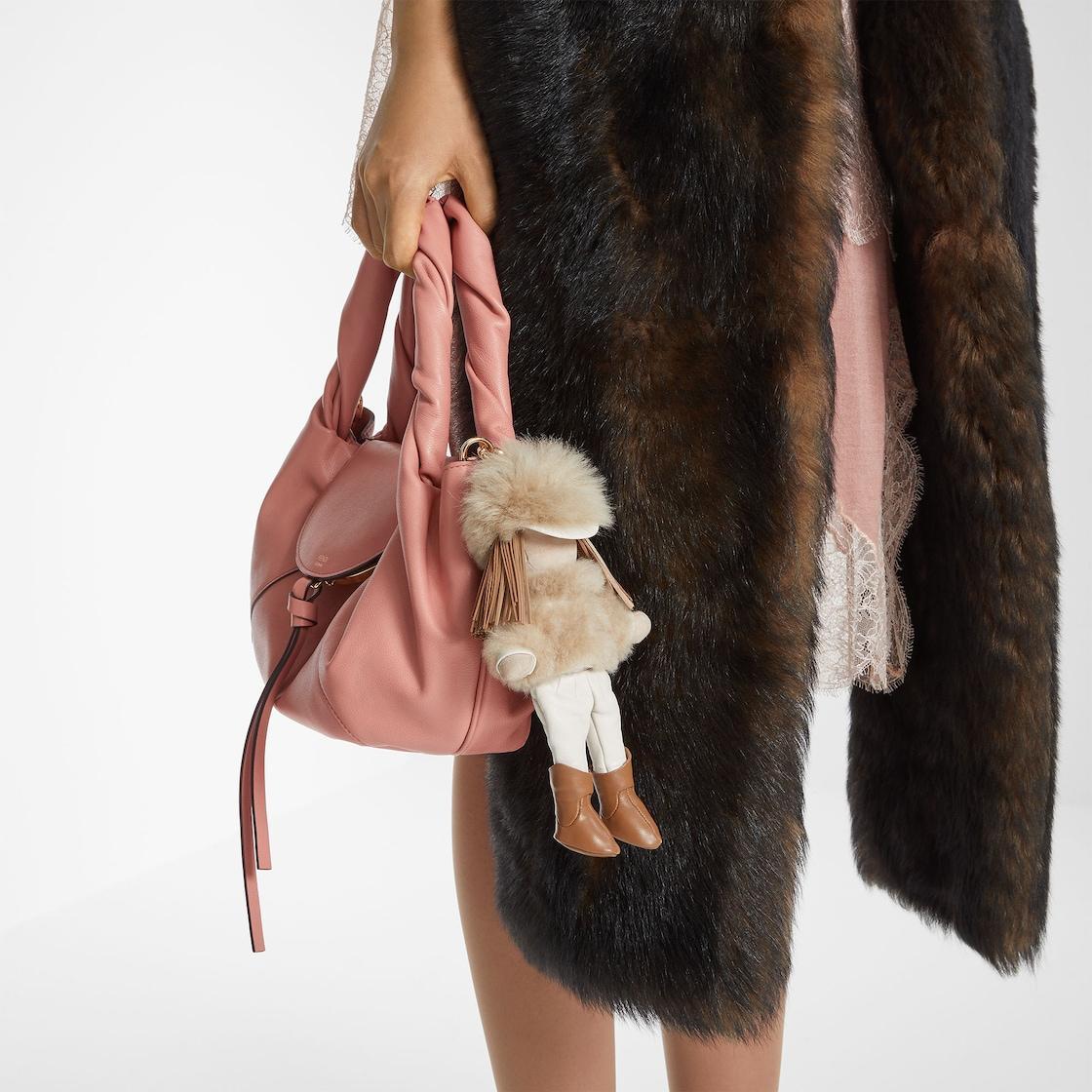 Fendi Spy SmallPink leather bag Product Image
