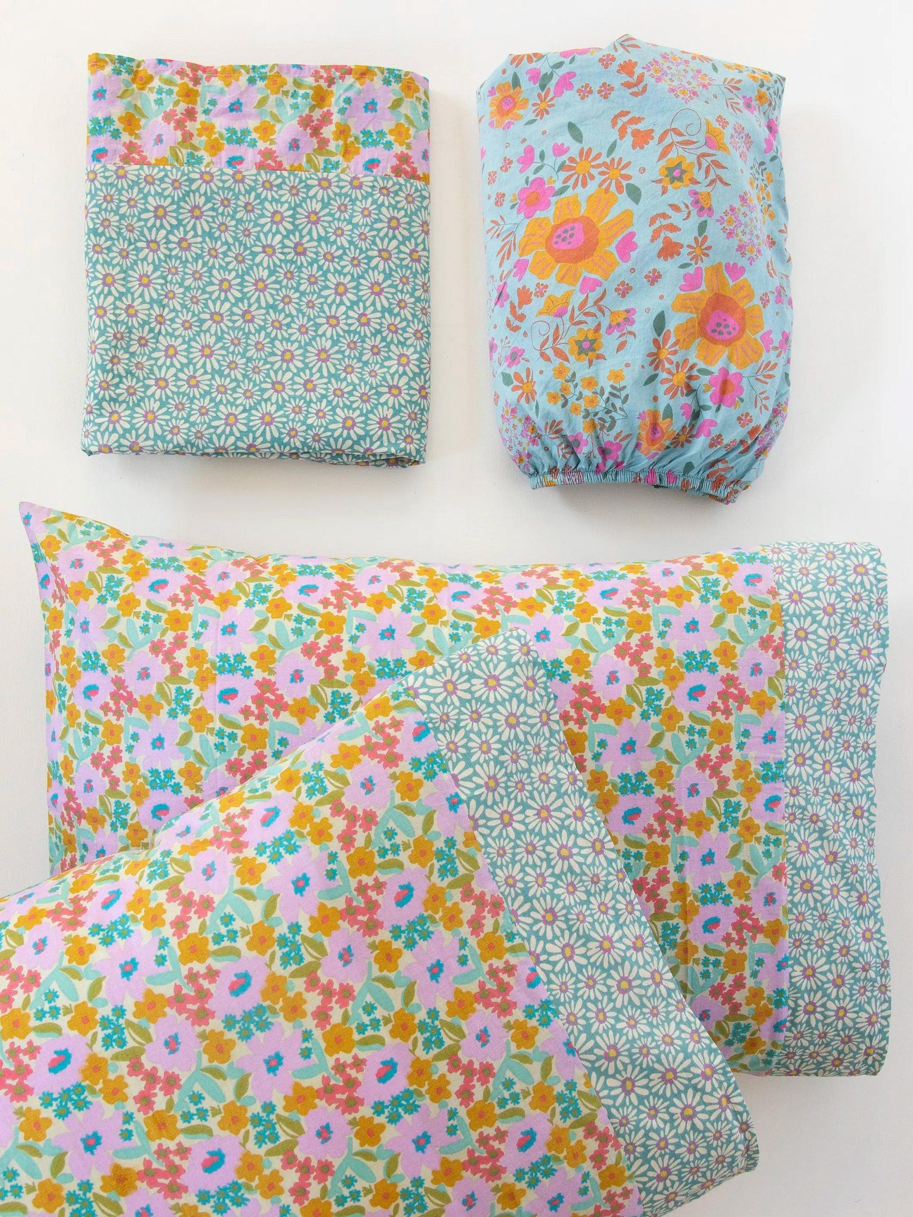 Mix & Match Cotton Sheet Bundle - Daisy Product Image