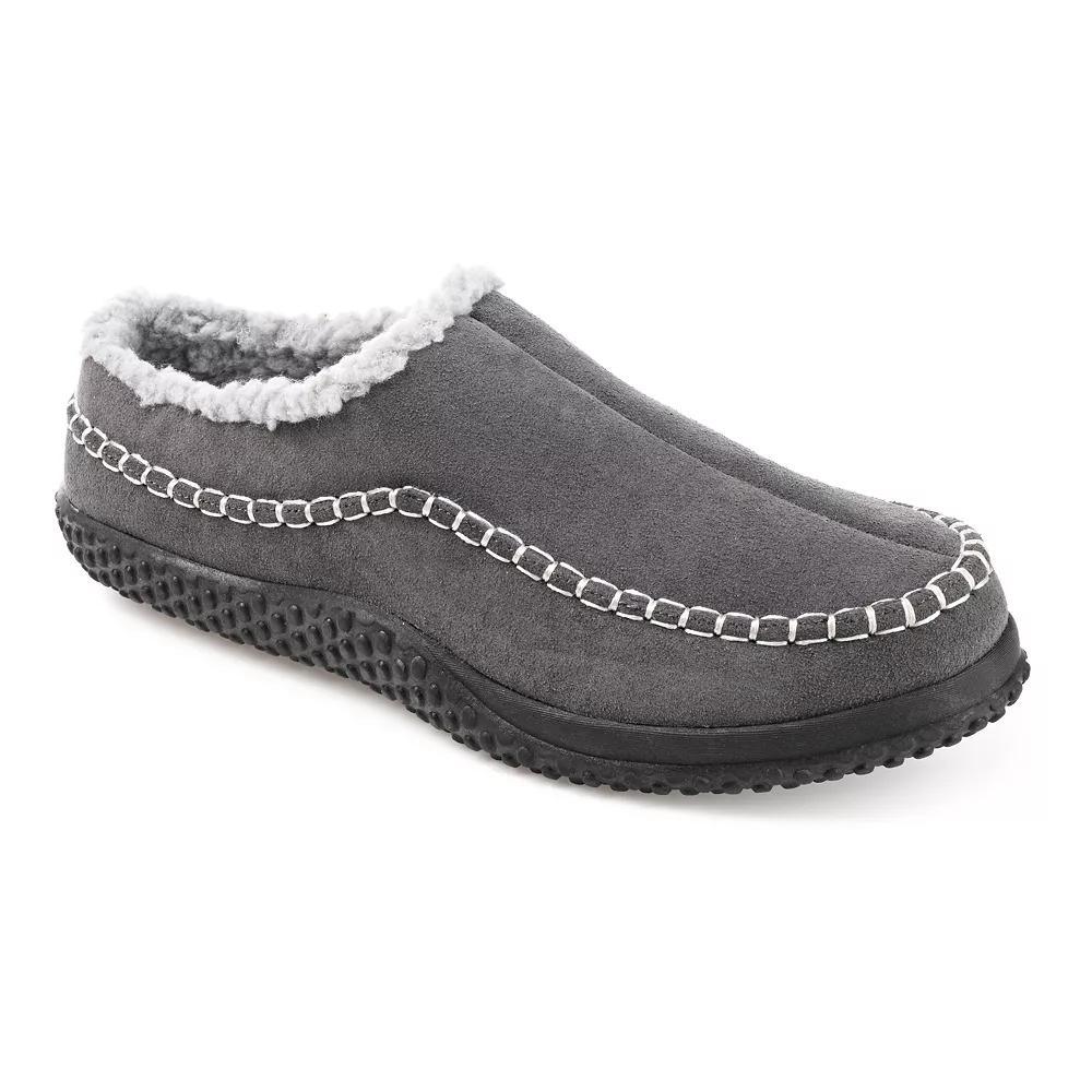 VANCE Godwin Mens Sherpa Clog Slippers Product Image