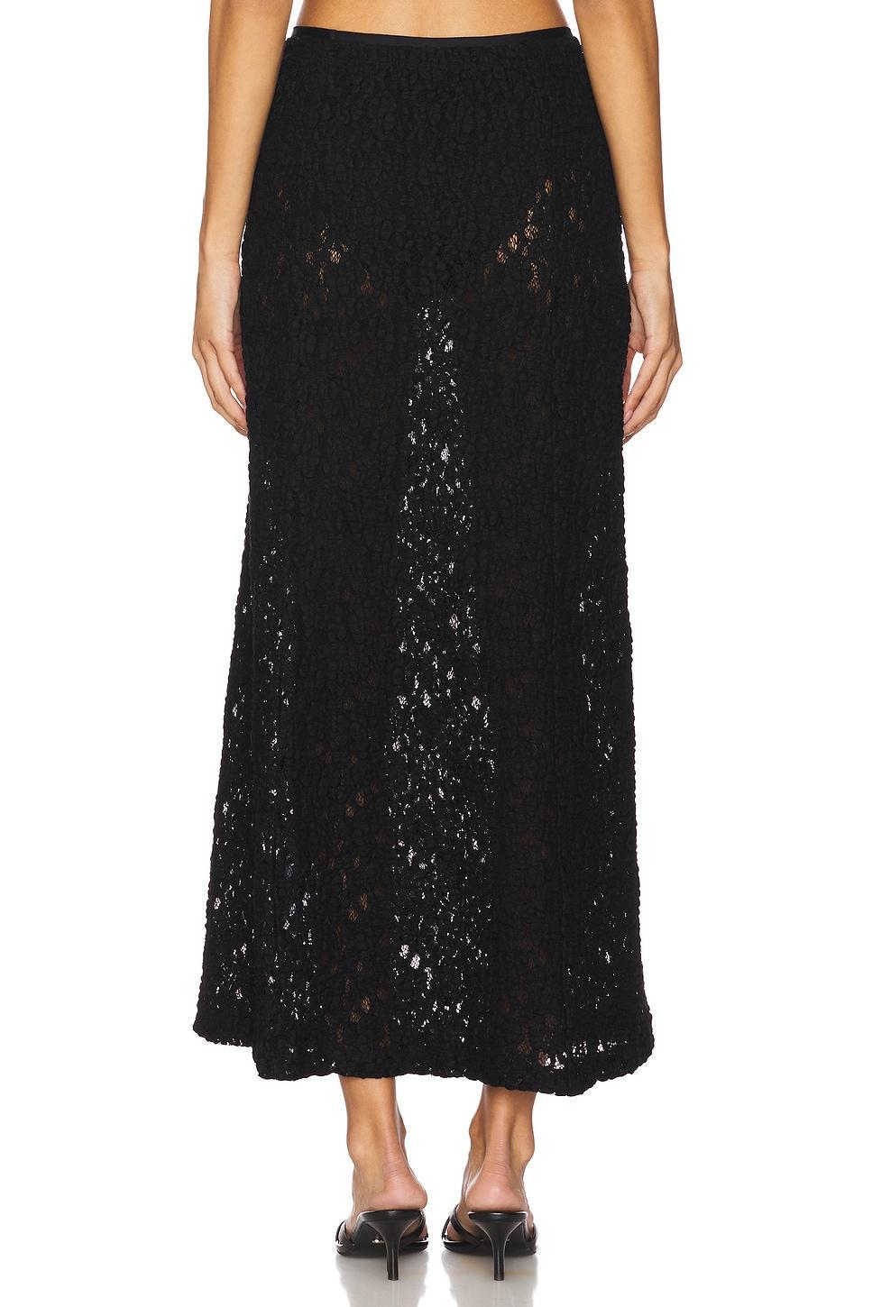 Puckered Lace Skirt Product Image
