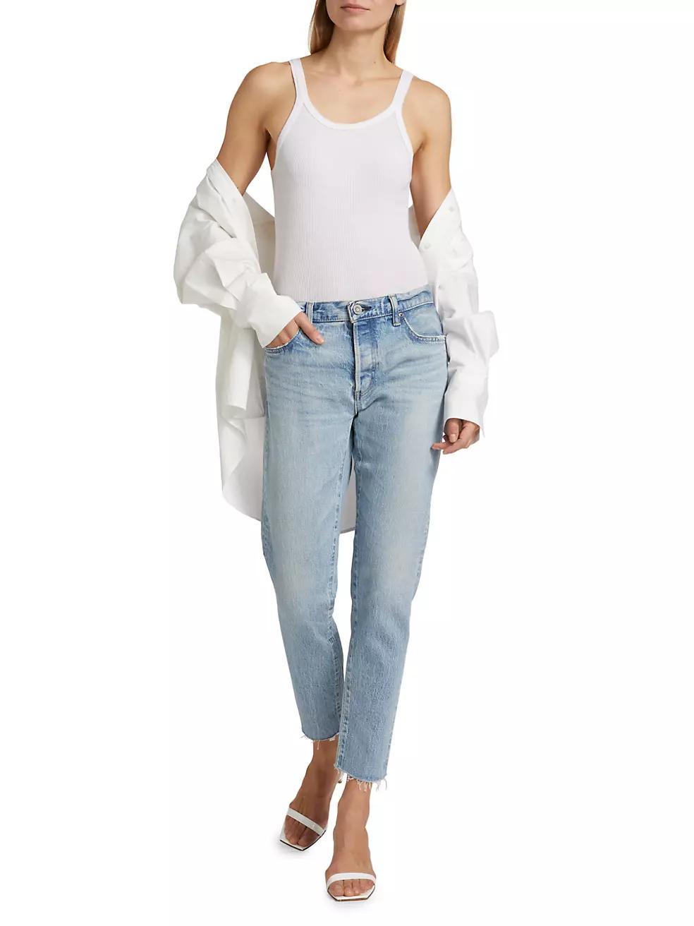 Montura Tapered Mid-Rise Jeans Product Image