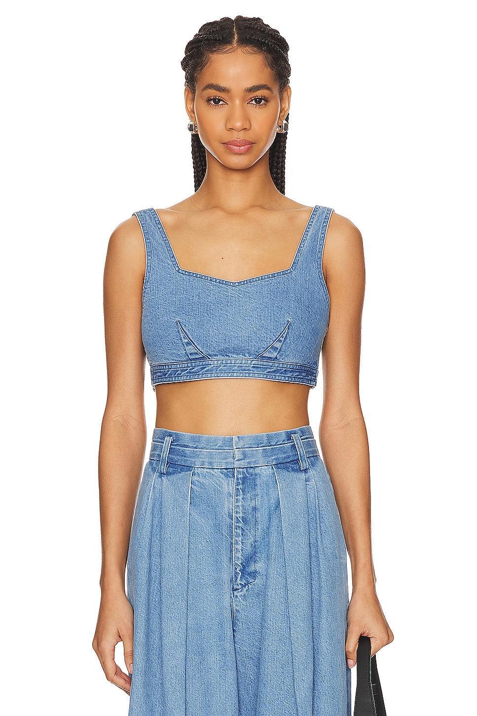 Denim Bustier Moussy Vintage Product Image