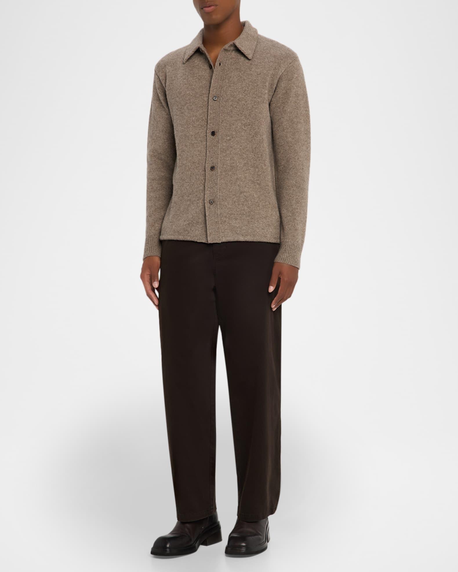 Men's Yak Wool Knit Sweater Product Image