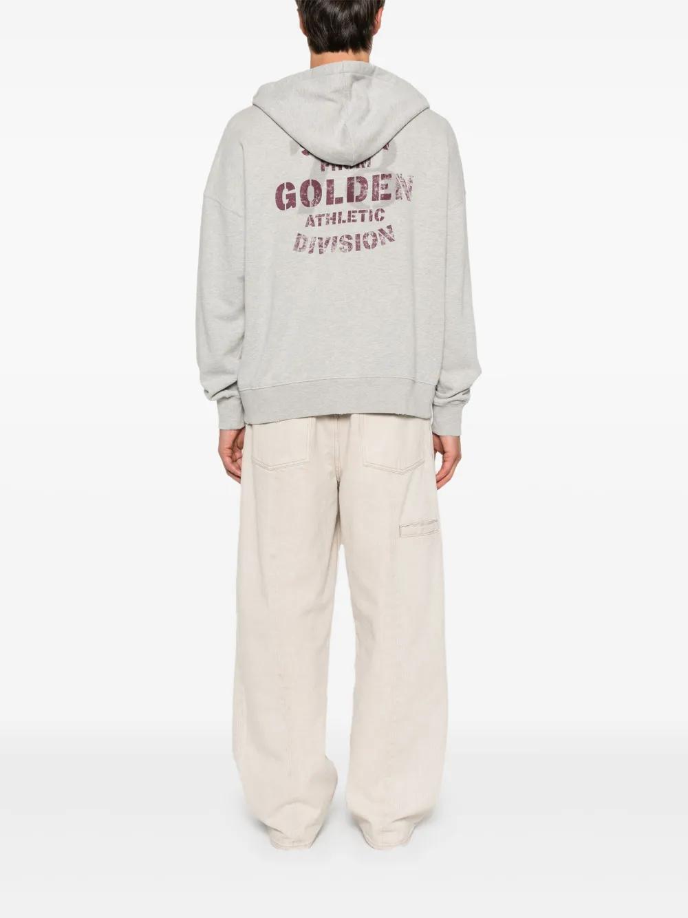 printed cotton hoodie Product Image