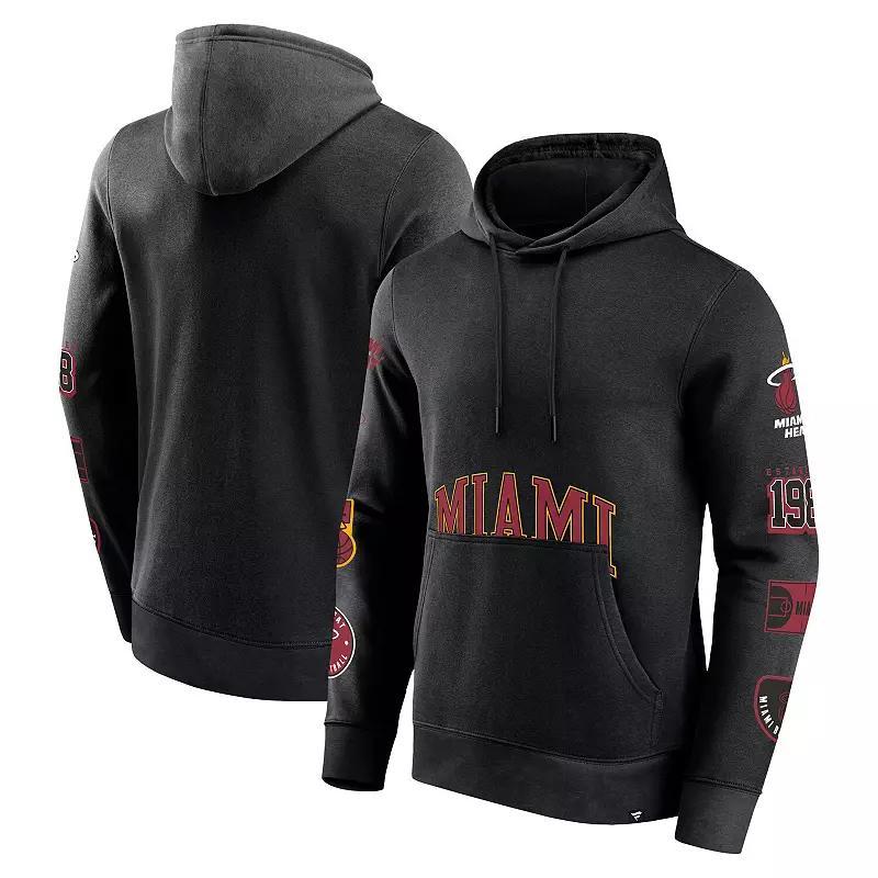 Men's Fanatics Branded Black Orlando Magic Home Court Pullover Hoodie, Size: 4XL, Mag Black Product Image
